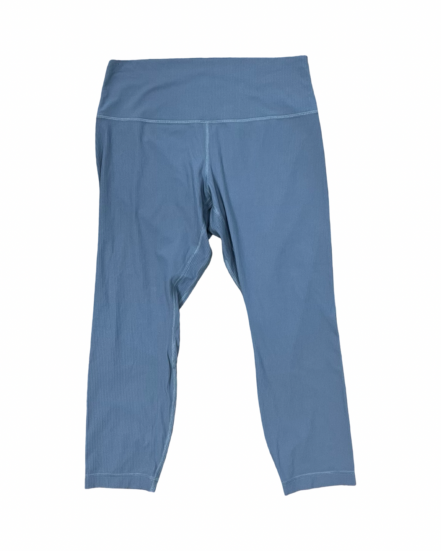 Athletic Leggings Capris By Lululemon In Blue, Size:L