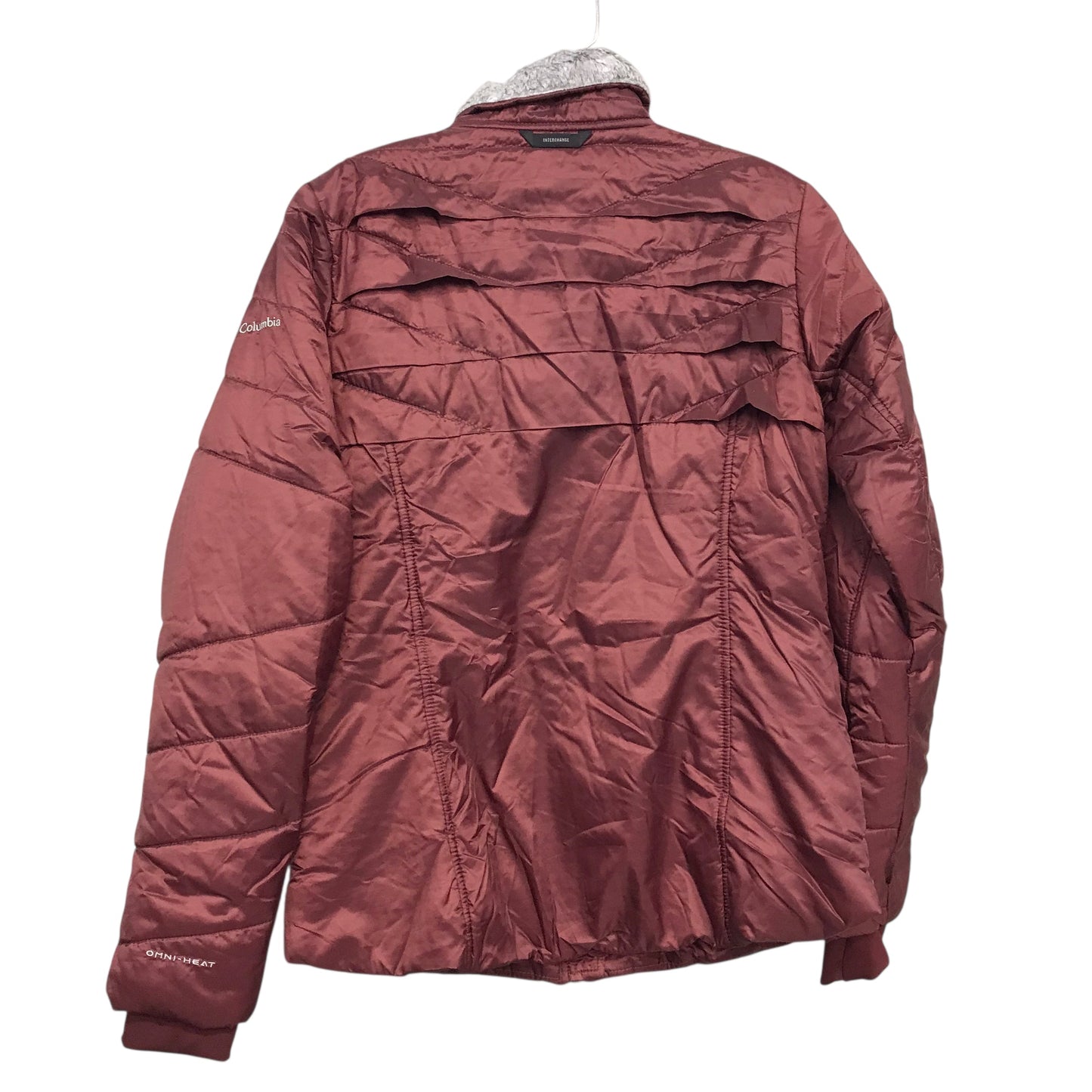 Jacket Puffer & Quilted By Columbia In Red, Size:M