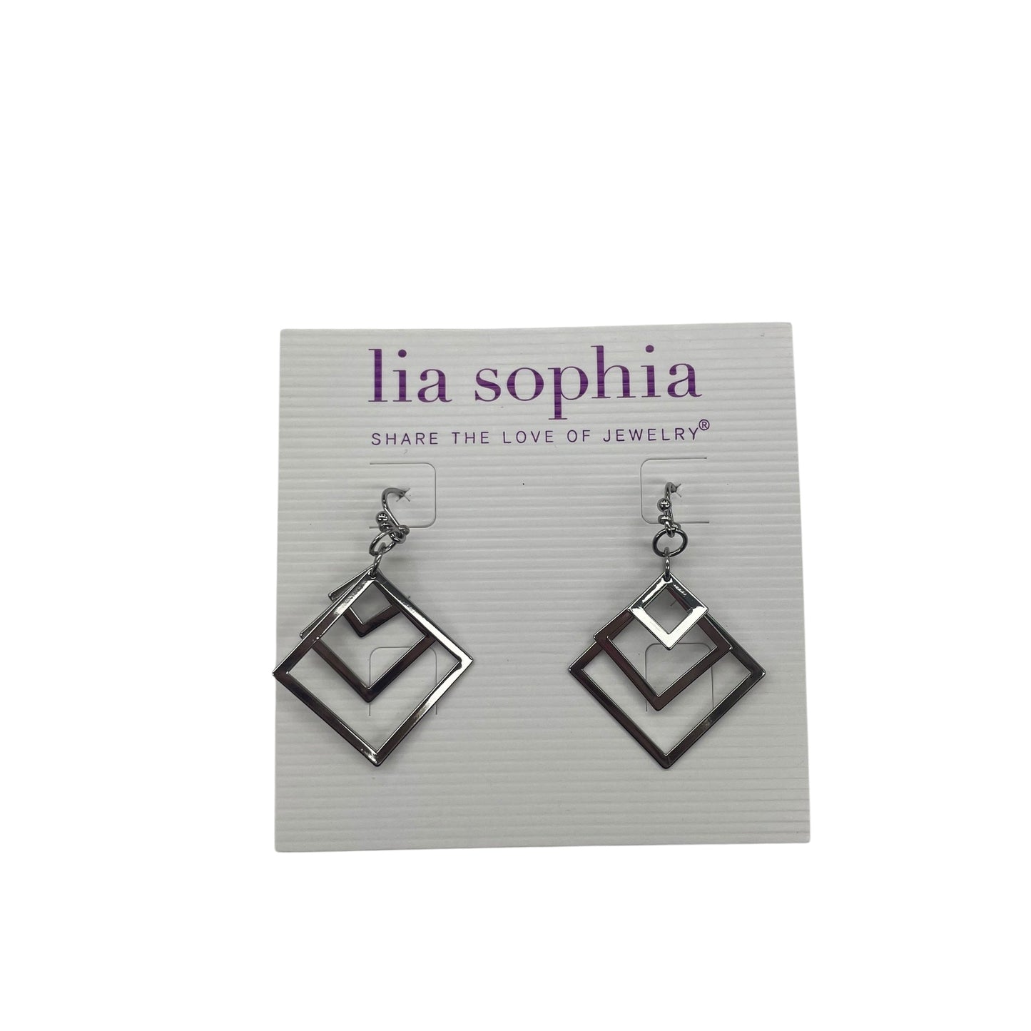 Earrings Statement By Lia Sophia In Silver