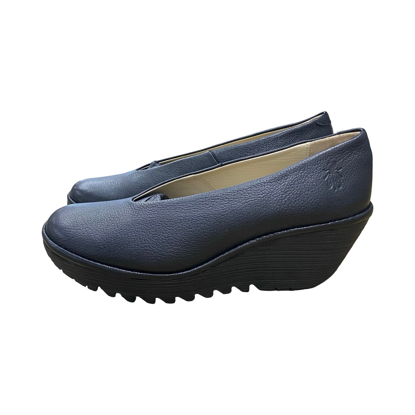 Shoes Heels Wedge By Fly London In Black, Size:9