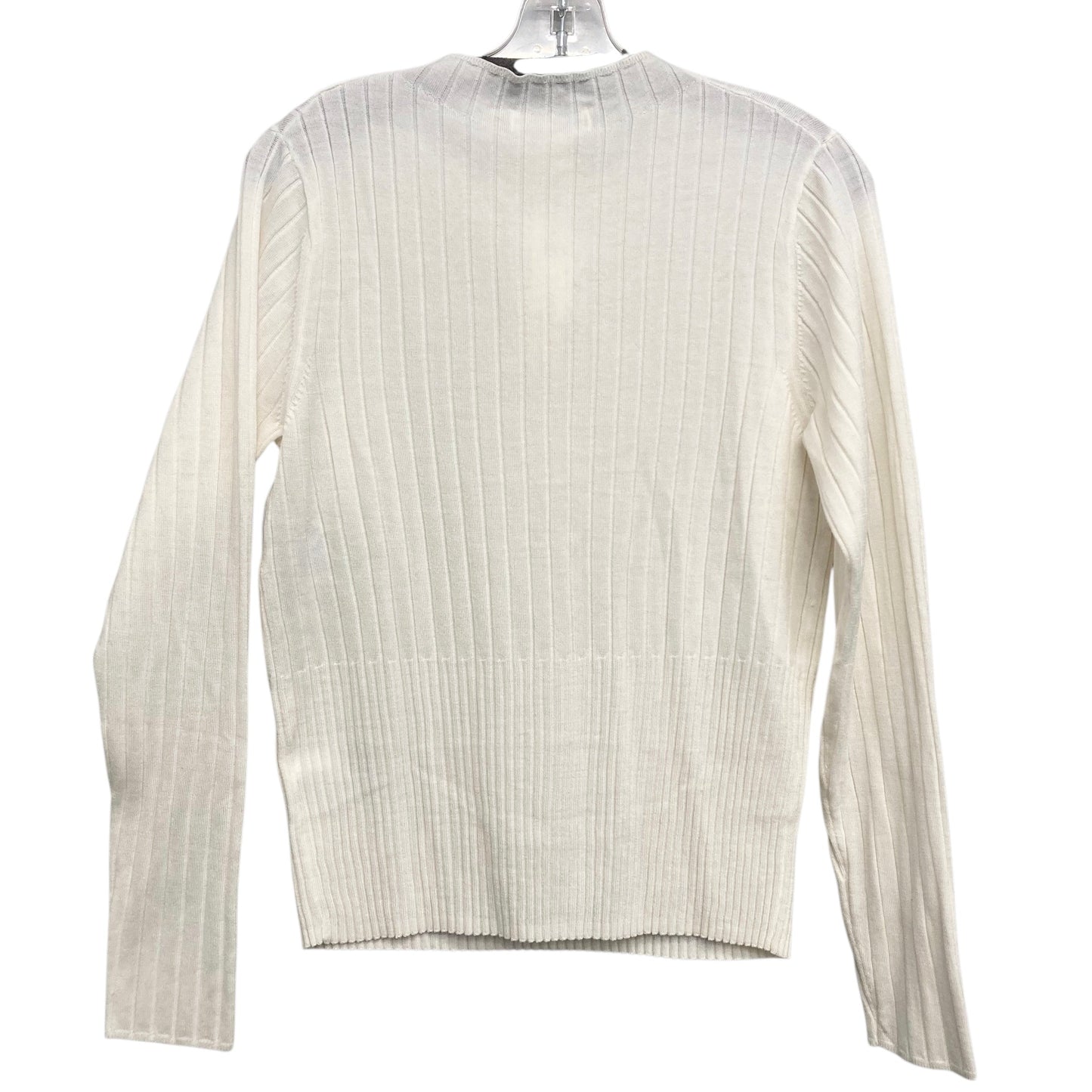 Sweater By Banana Republic In Cream, Size:L
