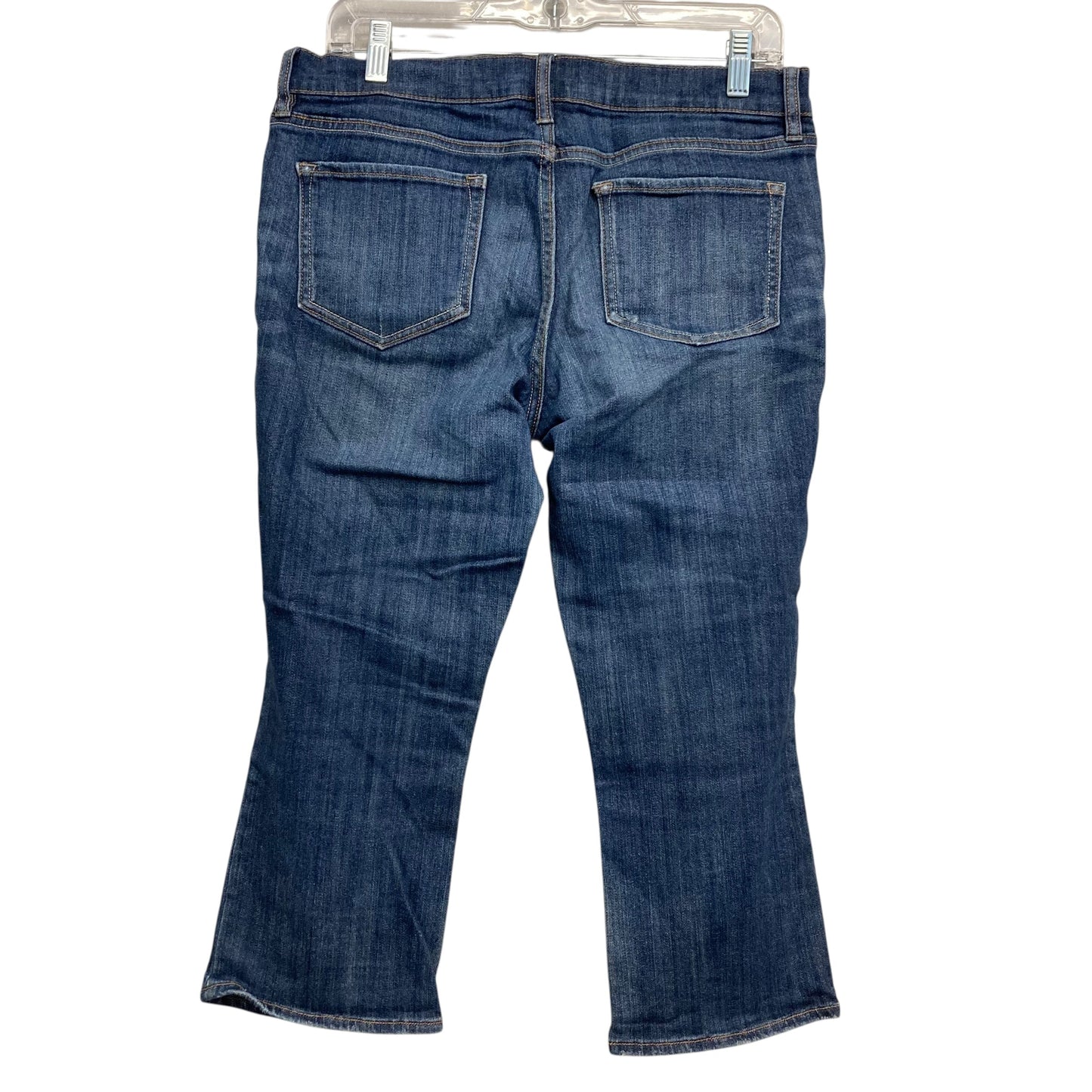 Jeans Cropped Short By Old Navy In Blue Denim, Size:8