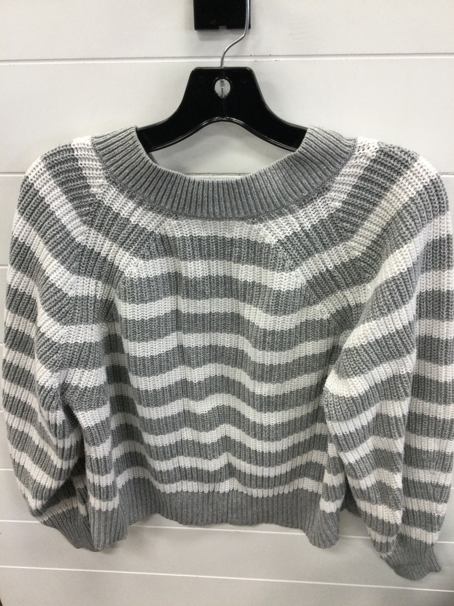 Sweater By A New Day In Grey & White, Size:M