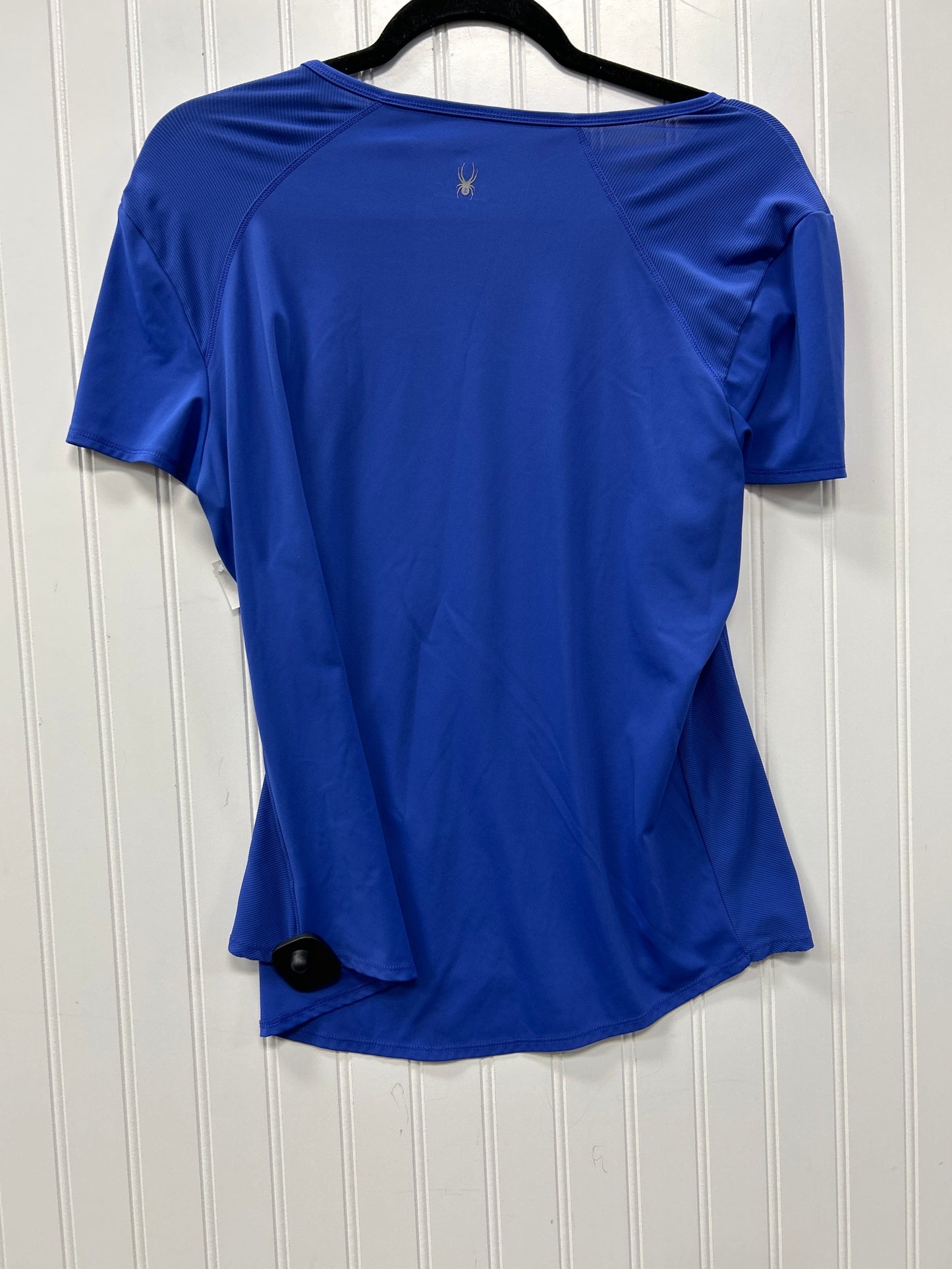 Athletic Top Ss By Spyder In Blue, Size:L