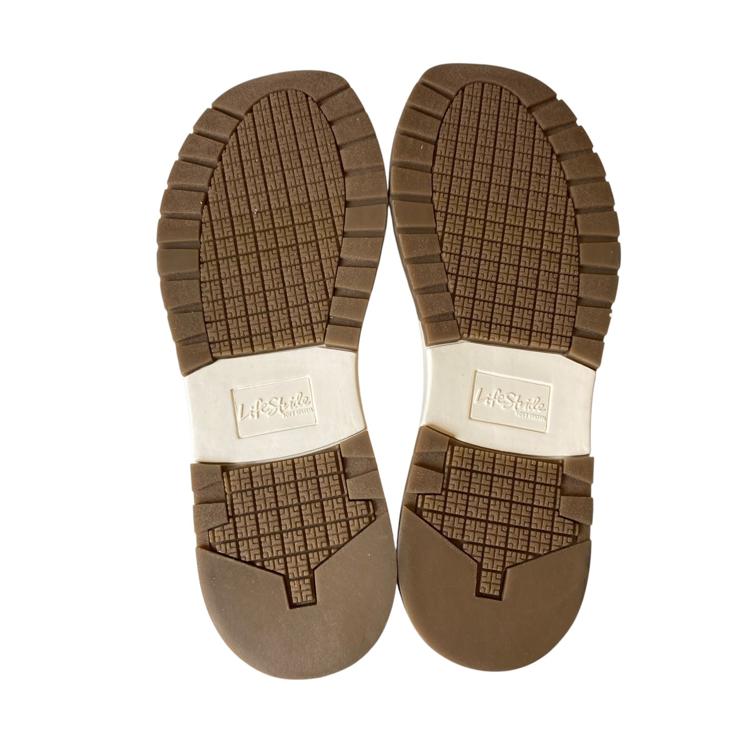 Shoes Sneakers By Life Stride In Beige, Size:8.5