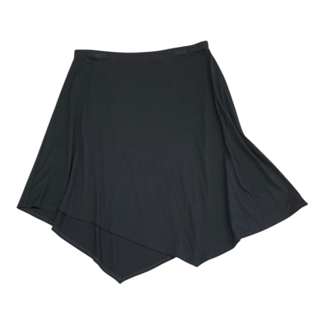 Skirt Designer By Eileen Fisher In Black, Size:L