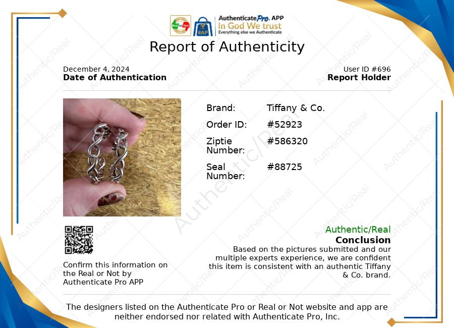 Earrings Luxury Designer By Tiffany And Company