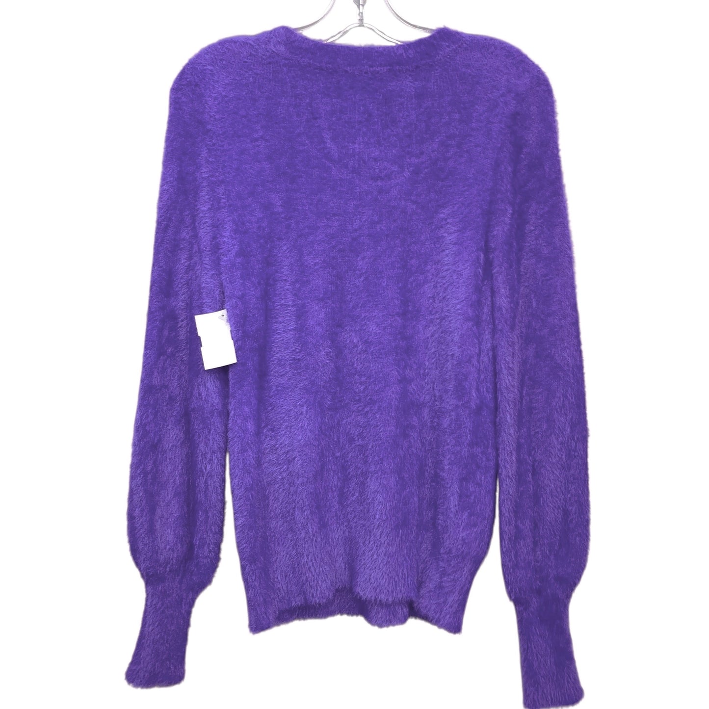 Sweater By Liz Claiborne In Purple, Size:Xs