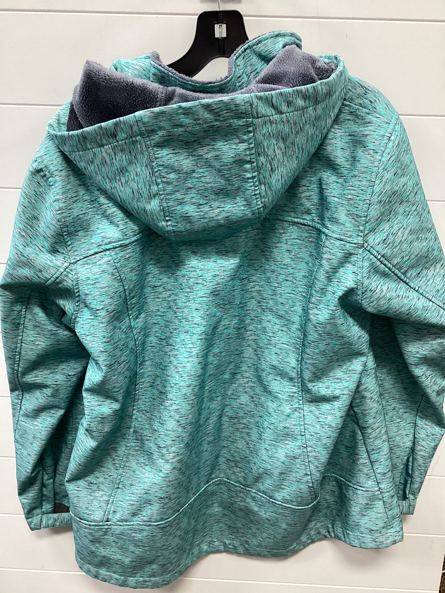 Coat Other By Free Country In Teal, Size:1X