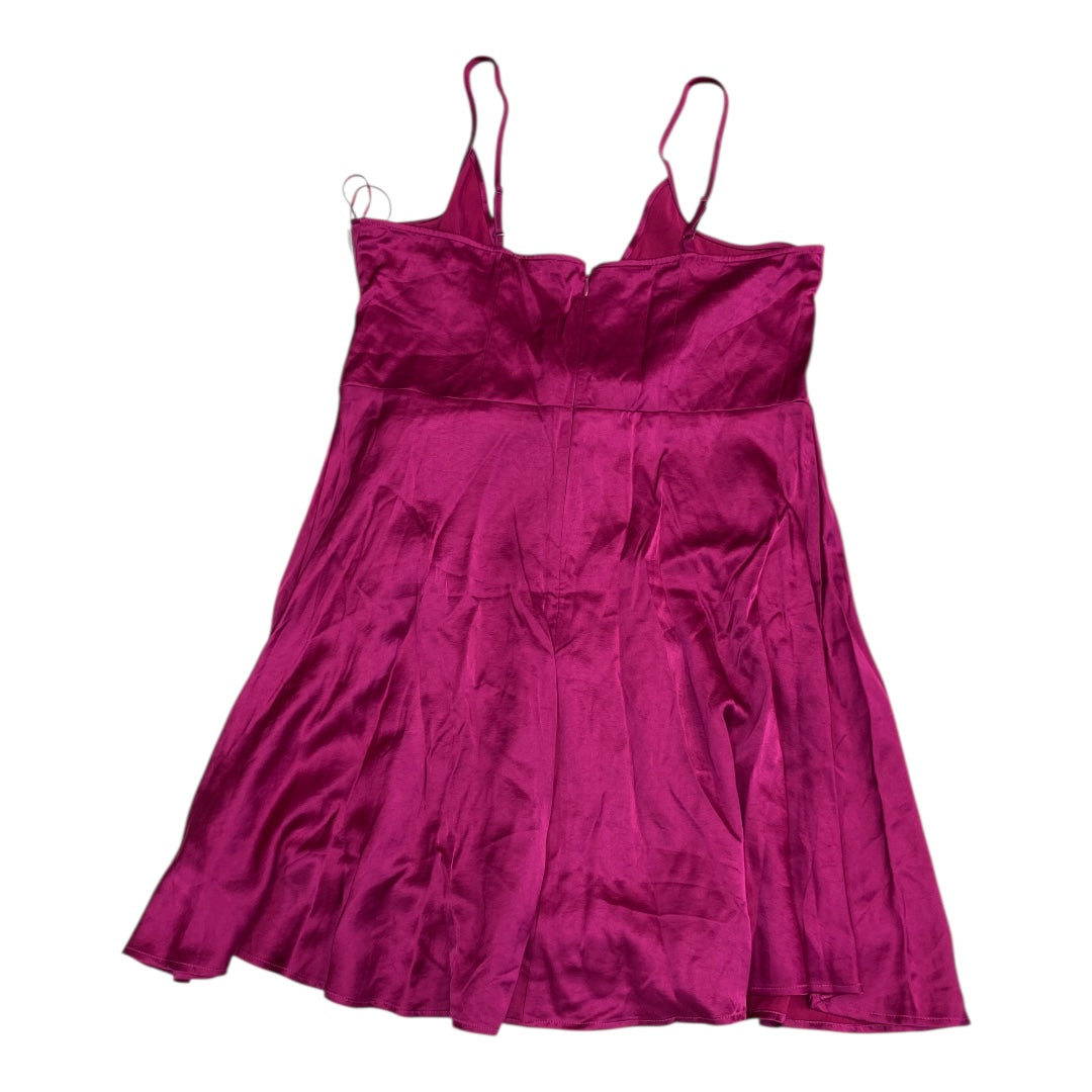 Dress Casual Short By Express In Purple, Size:L