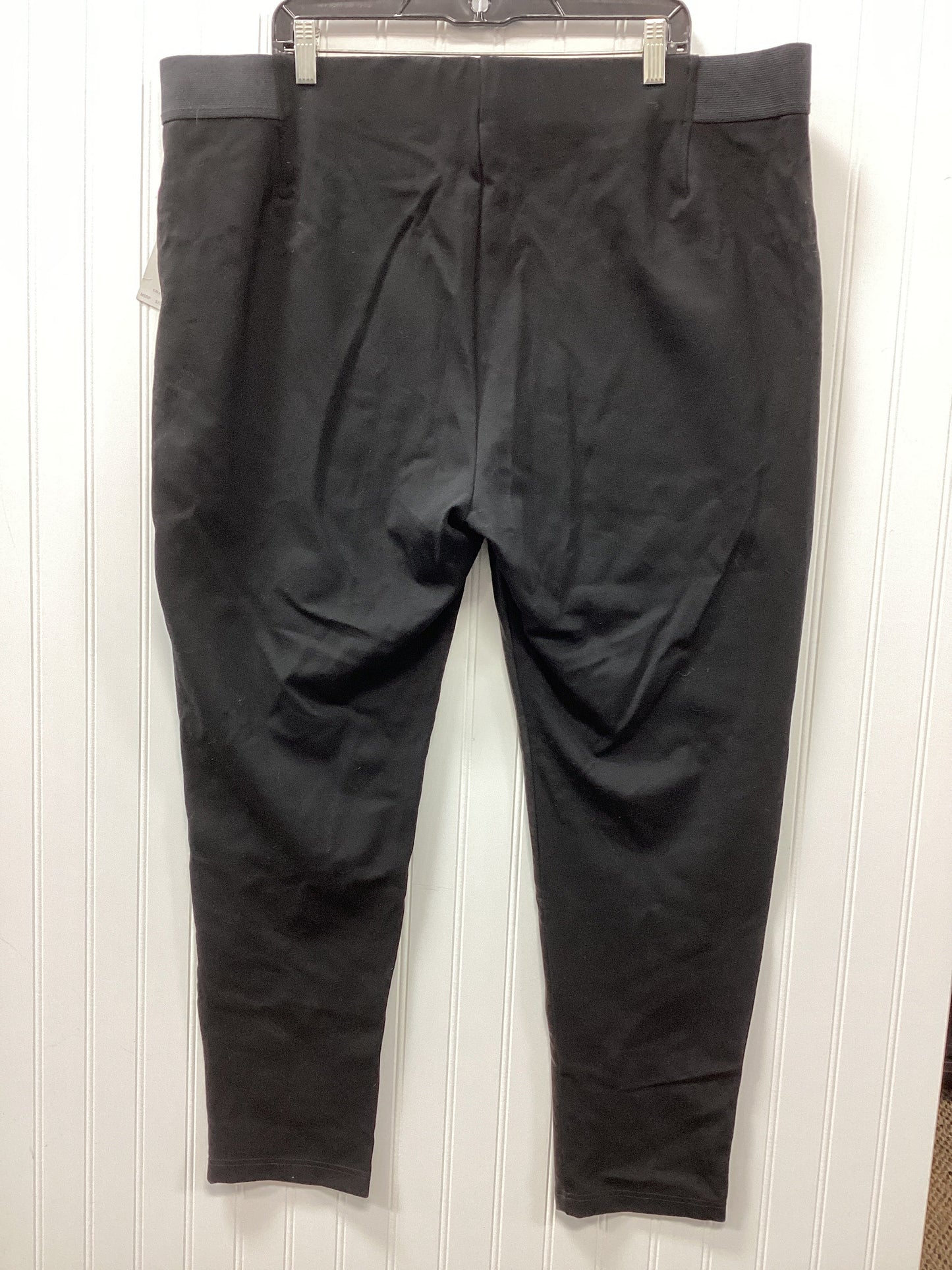 Pants Other By Chaps In Black, Size:2X