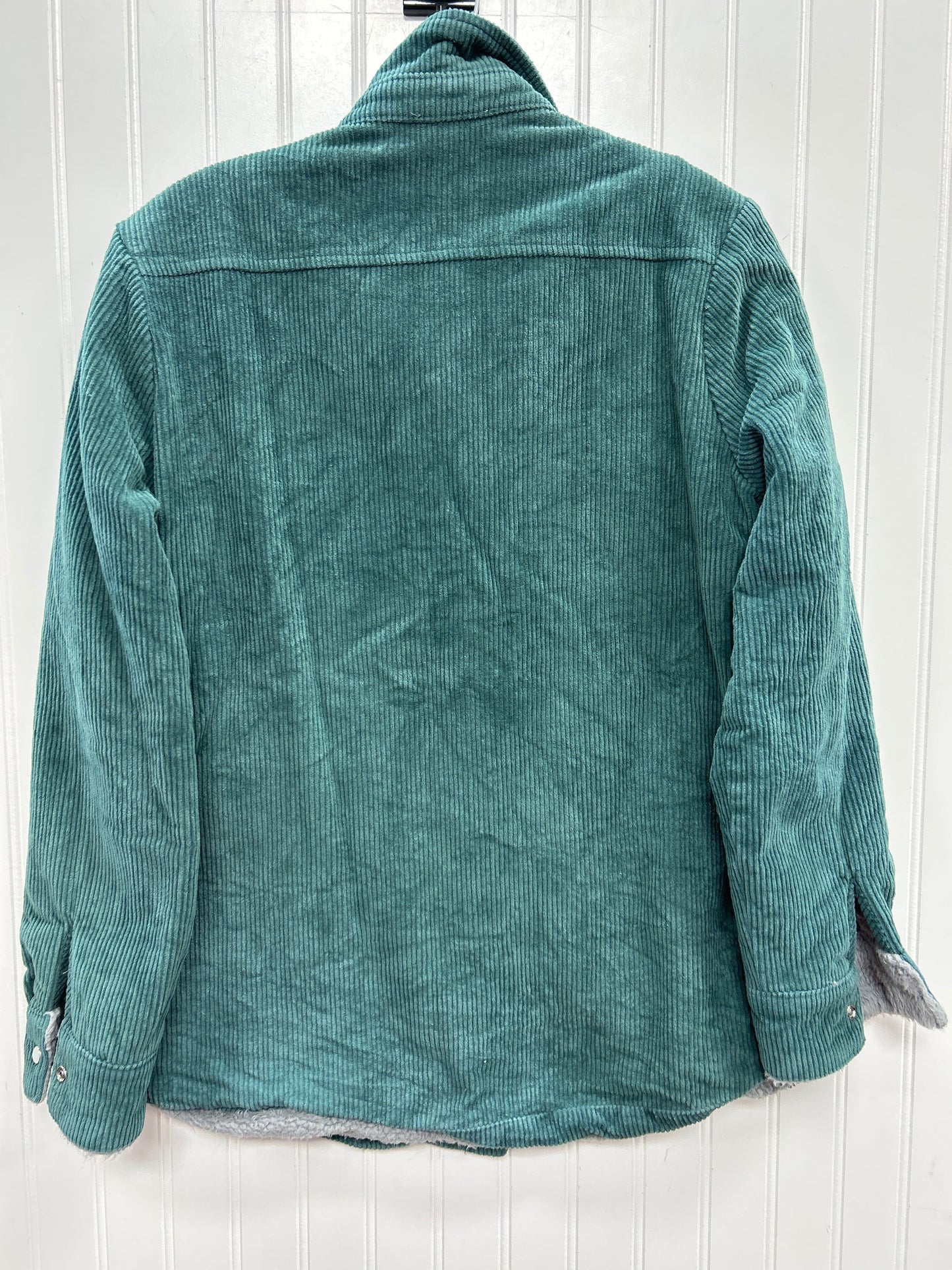 Jacket Fleece By Bluivy In Green, Size:Xl