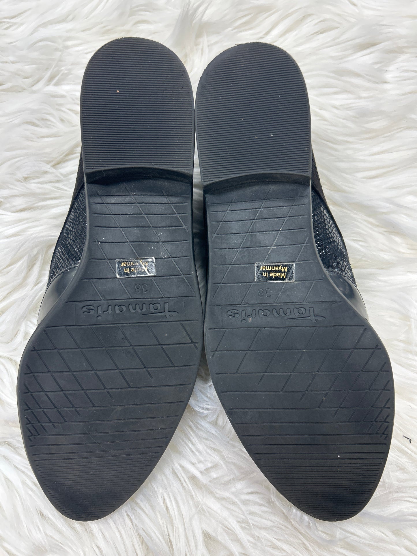 Shoes Flats By Cmb In Black, Size:8