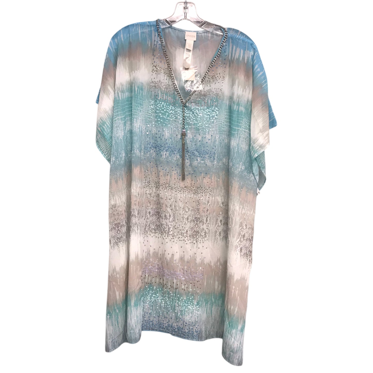 Swimwear Cover-Up By Chicos In Multi, Size:L