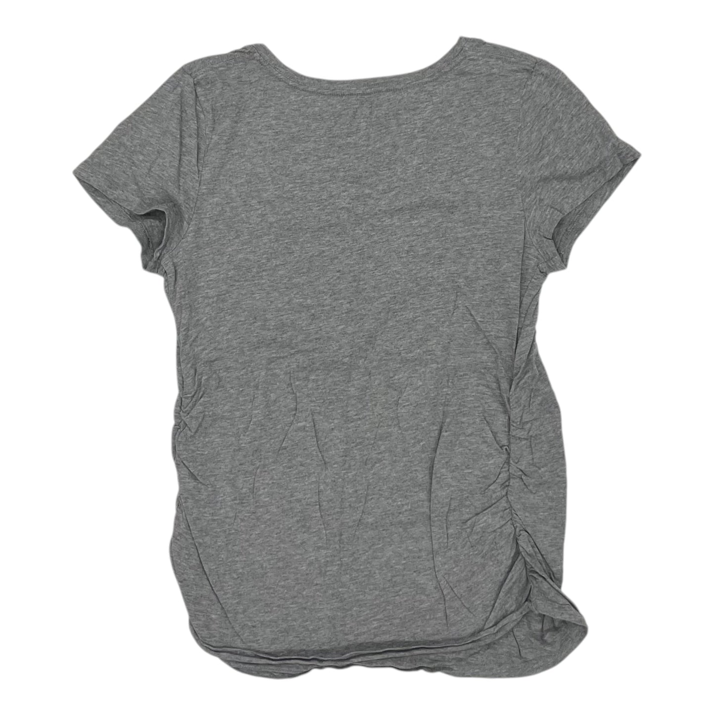 Mat Top Ss By Isabel Maternity In Grey, Size:M