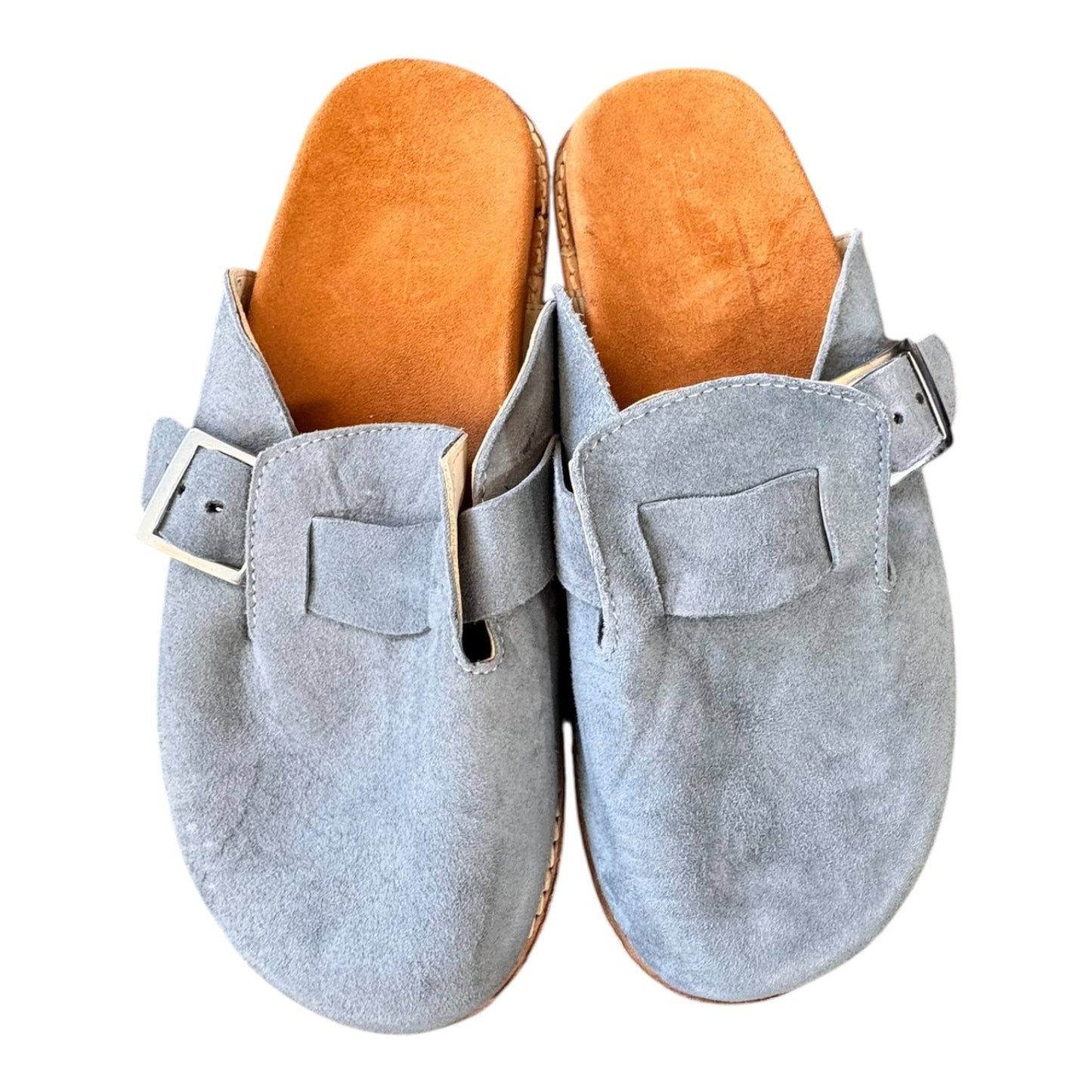 Shoes Flats By ZAMARLA In Blue, Size:7