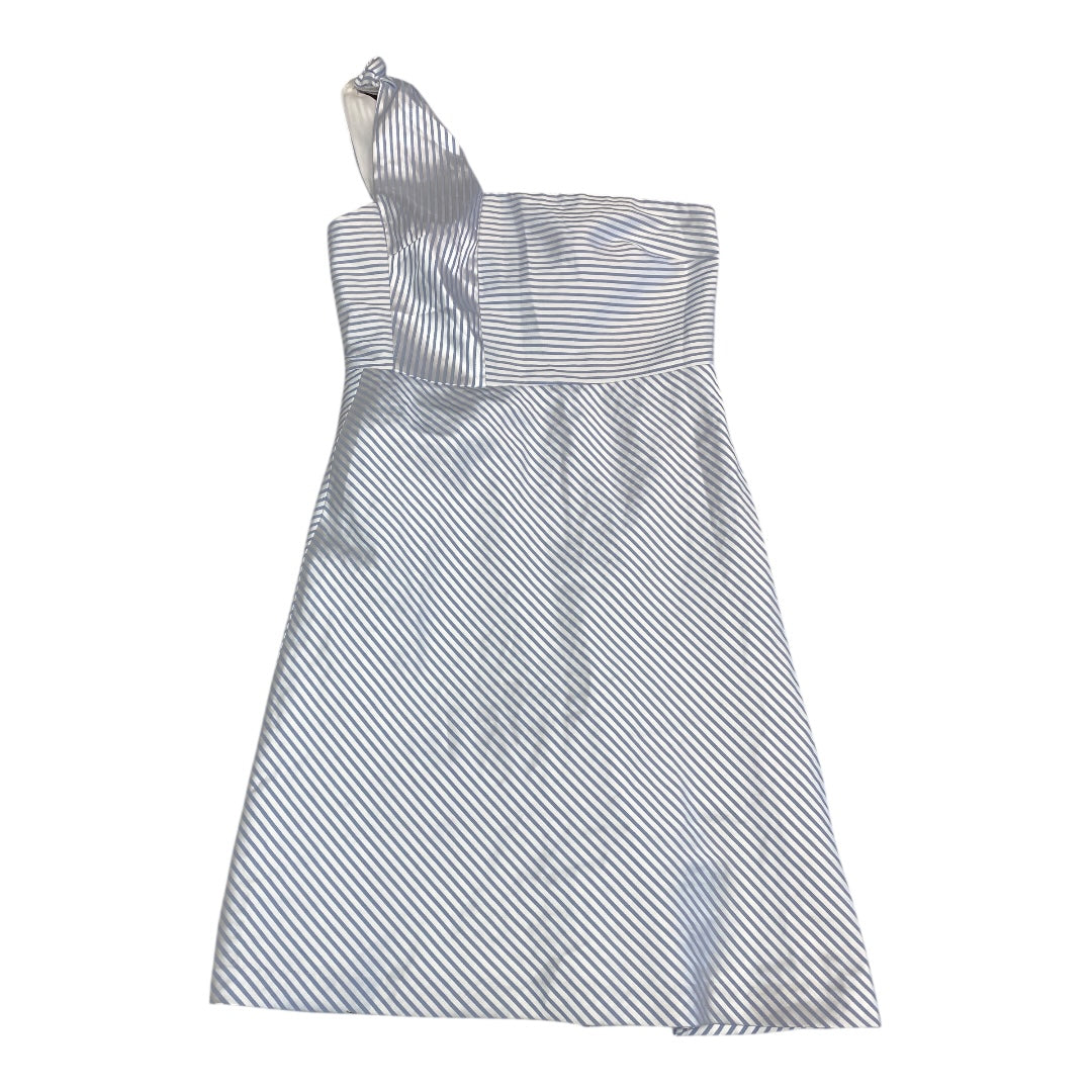 Dress Party Short By Banana Republic In Blue & White, Size:8
