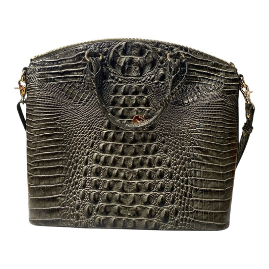Handbag Designer By Brahmin In Green, Size:Large
