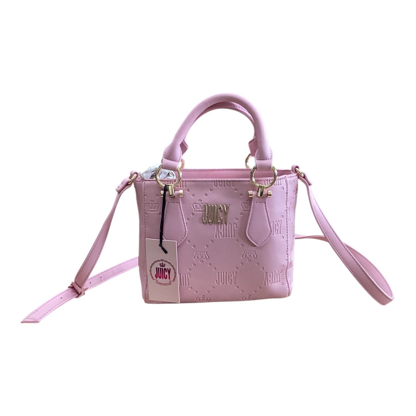 Handbag By Juicy Couture In Pink, Size:Small