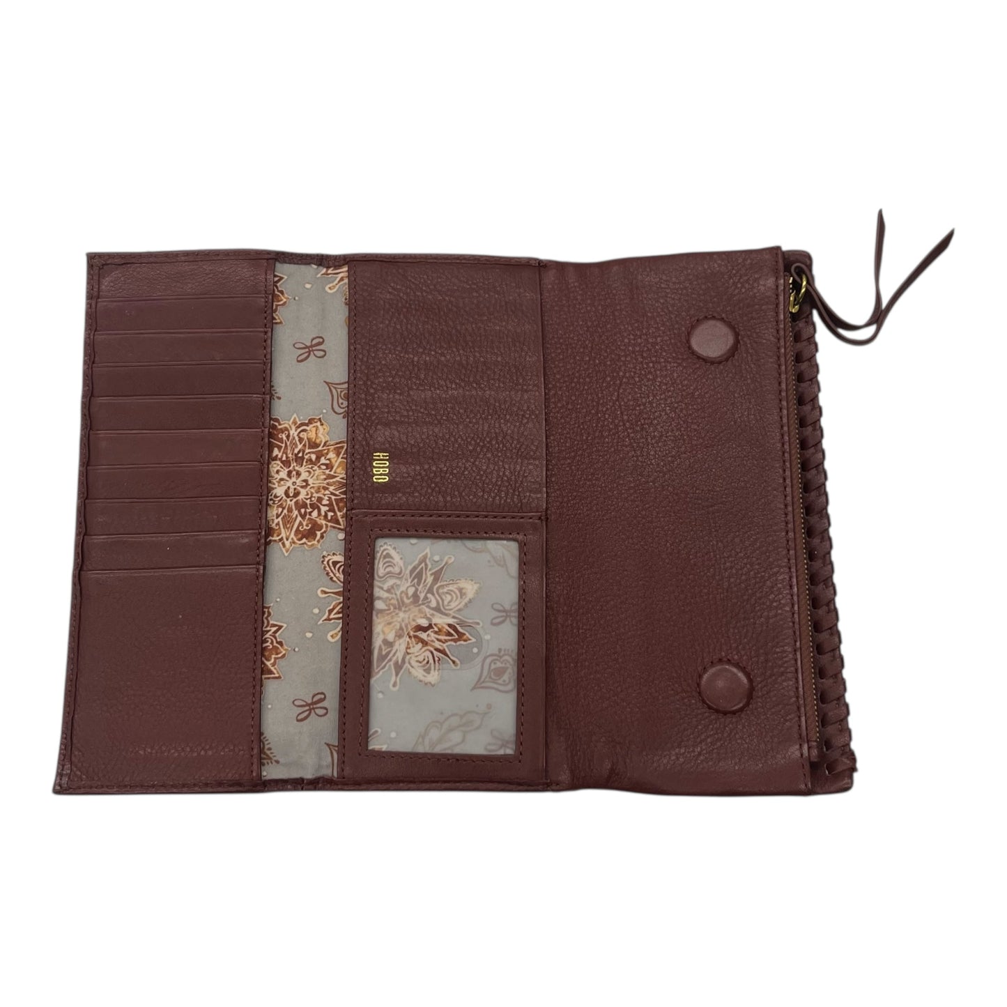 Wallet Leather By Hobo Intl In Red, Size:Medium