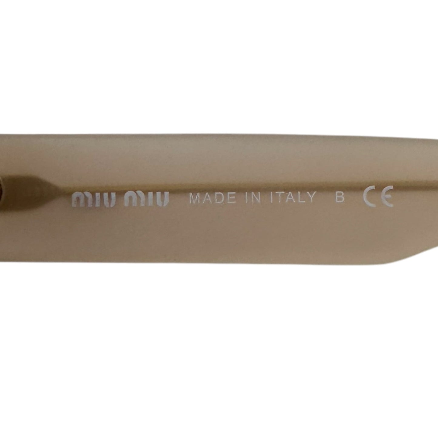 SMU 07Q Round Half Rim Sunglasses Luxury Designer By Miu Miu