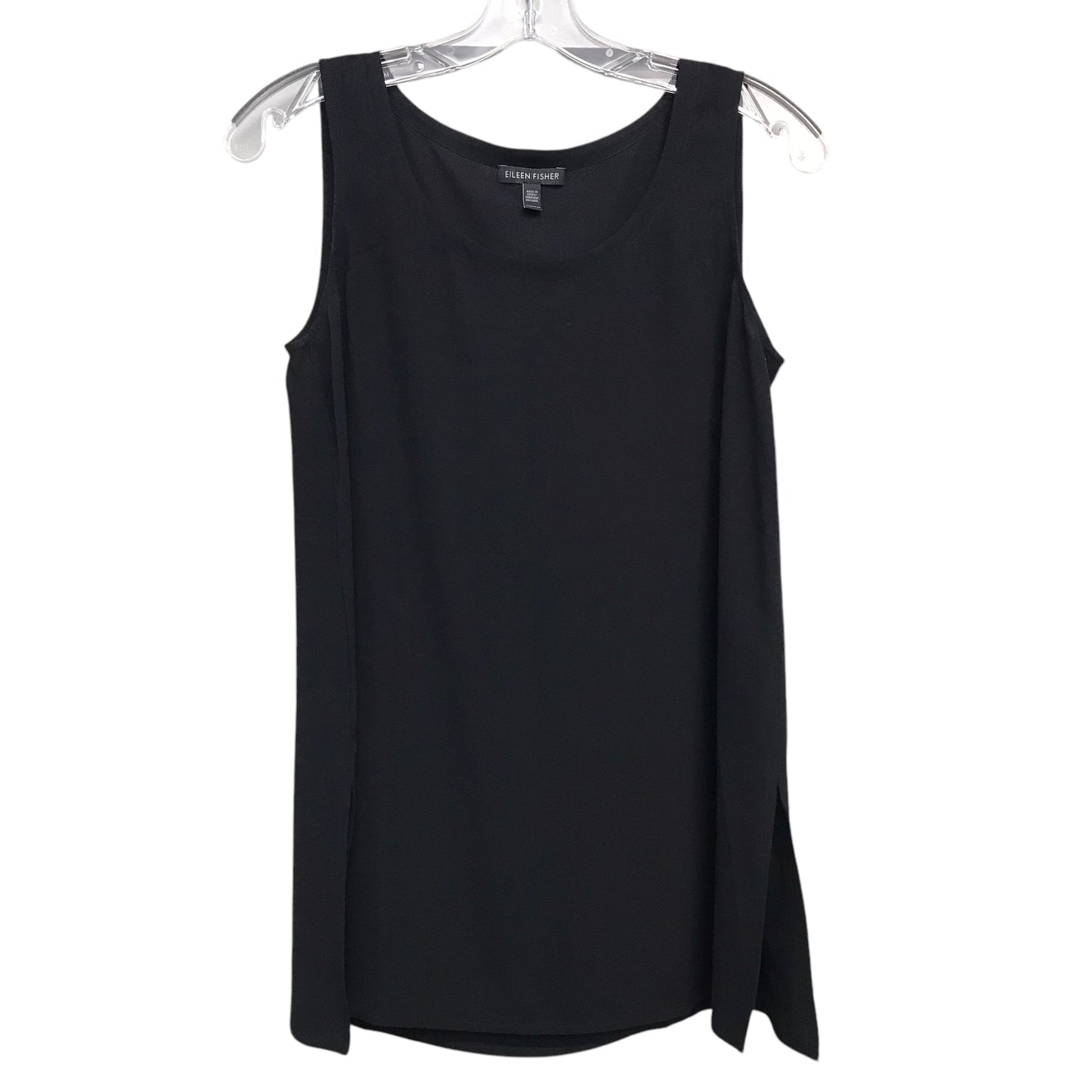 Top Sleeveless Basic By Eileen Fisher In Black, Size:Xxs
