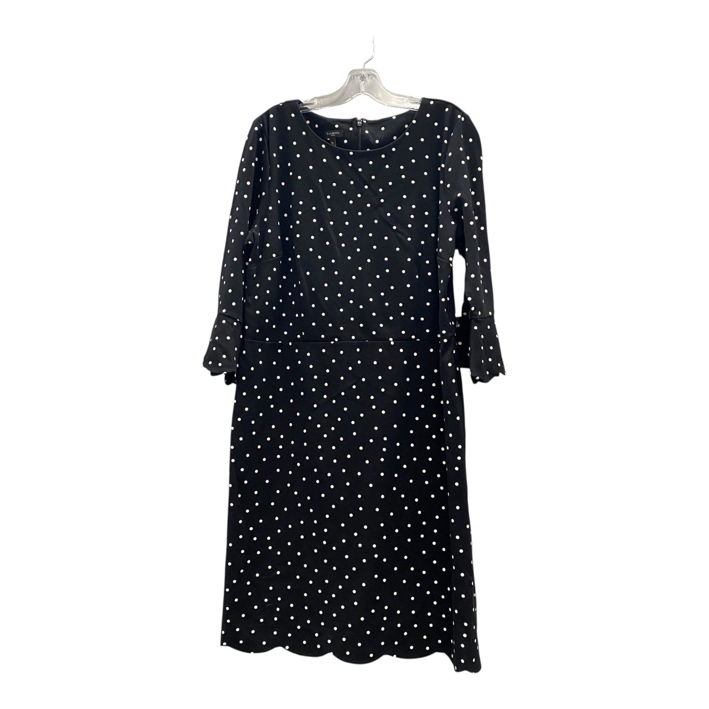 Dress Work By Talbots In Black, Size:Xlp