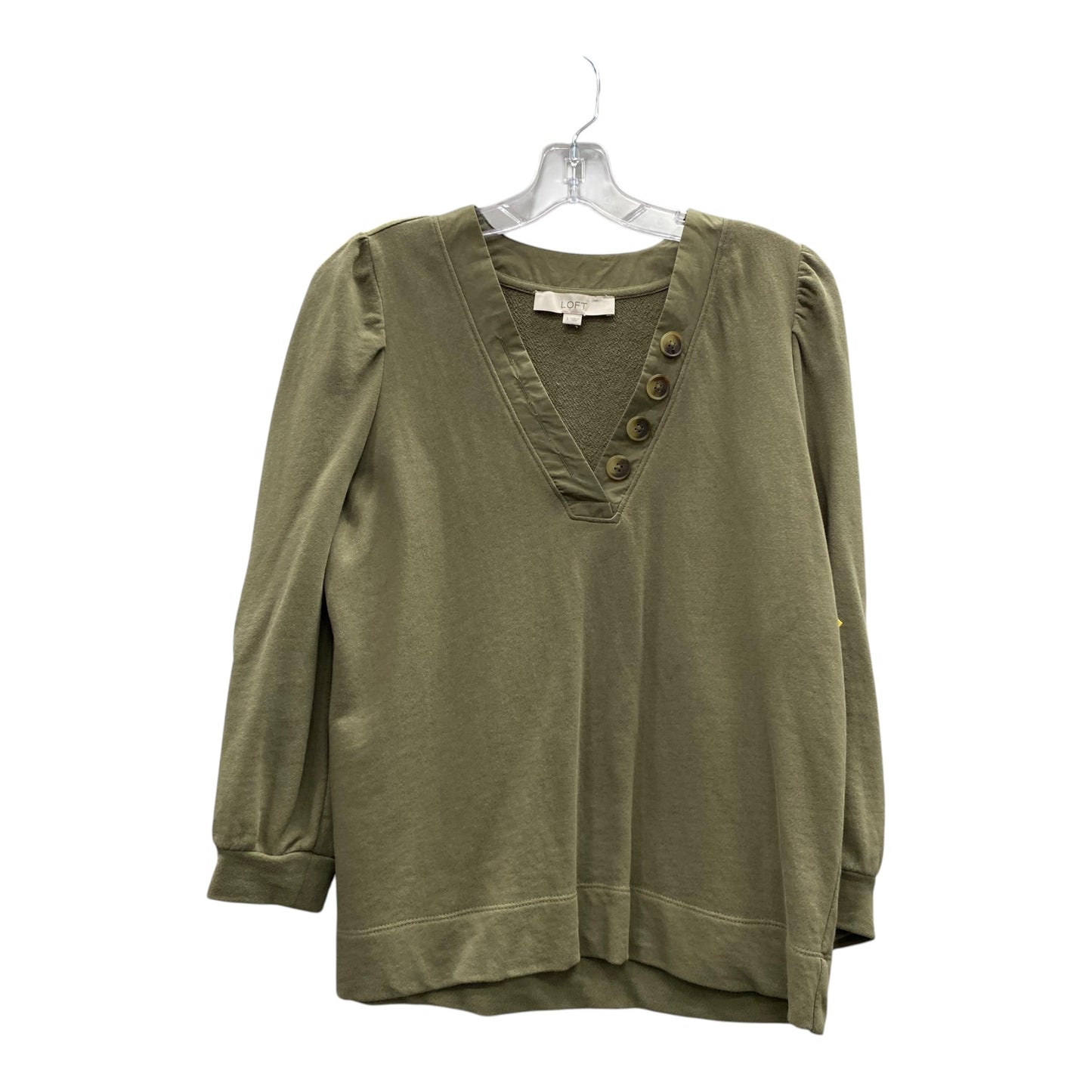 Top Ls By Loft In Green, Size:S
