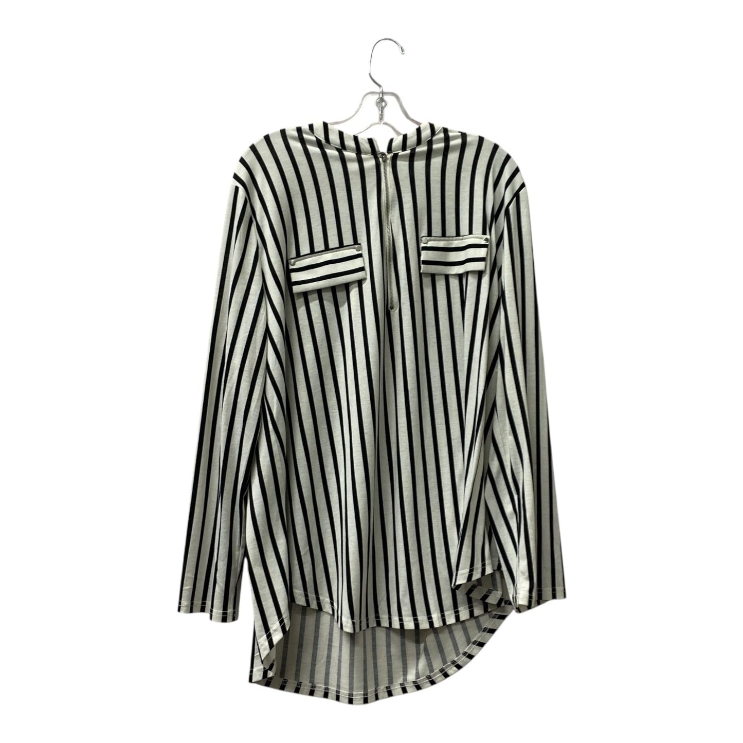 Top Ls By bolutus In Black & White, Size:3X