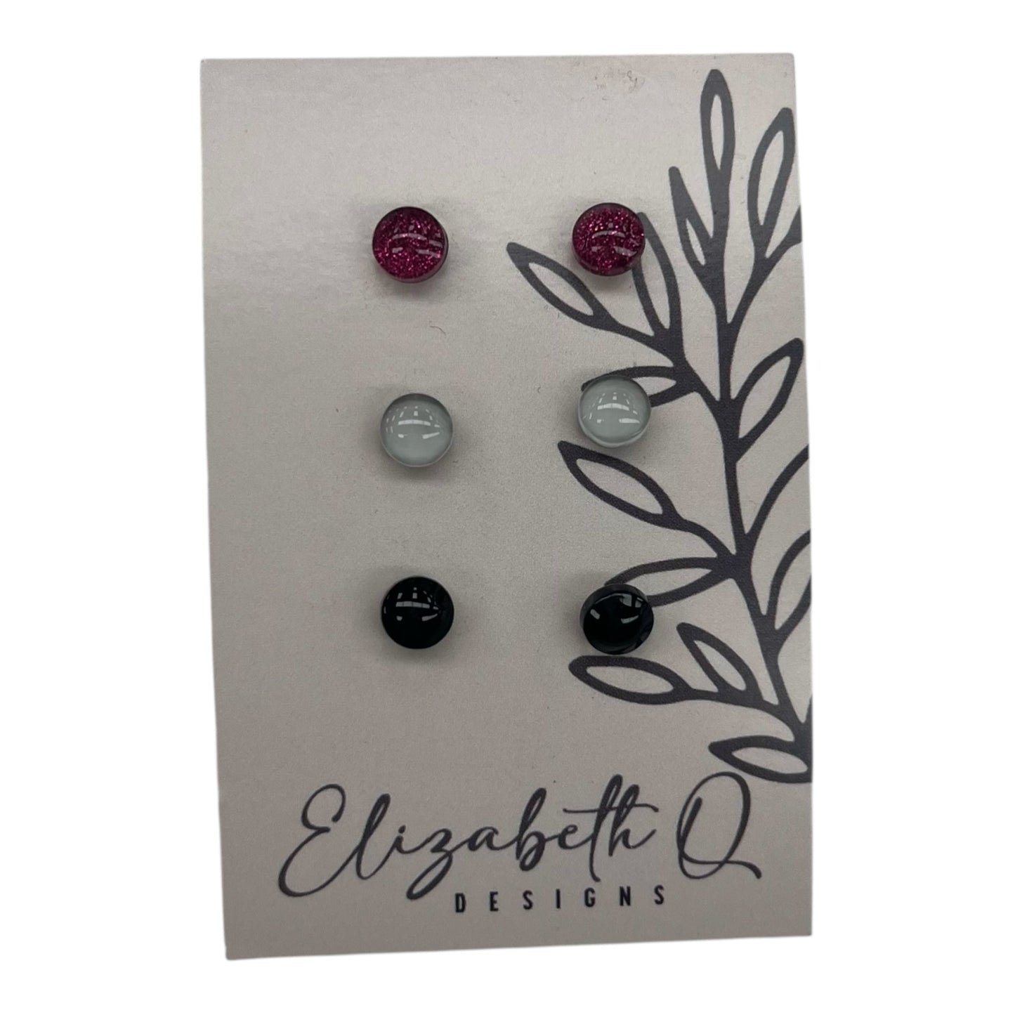 Earrings Stud By Clothes Mentor In Multi, Size:03 Piece Set