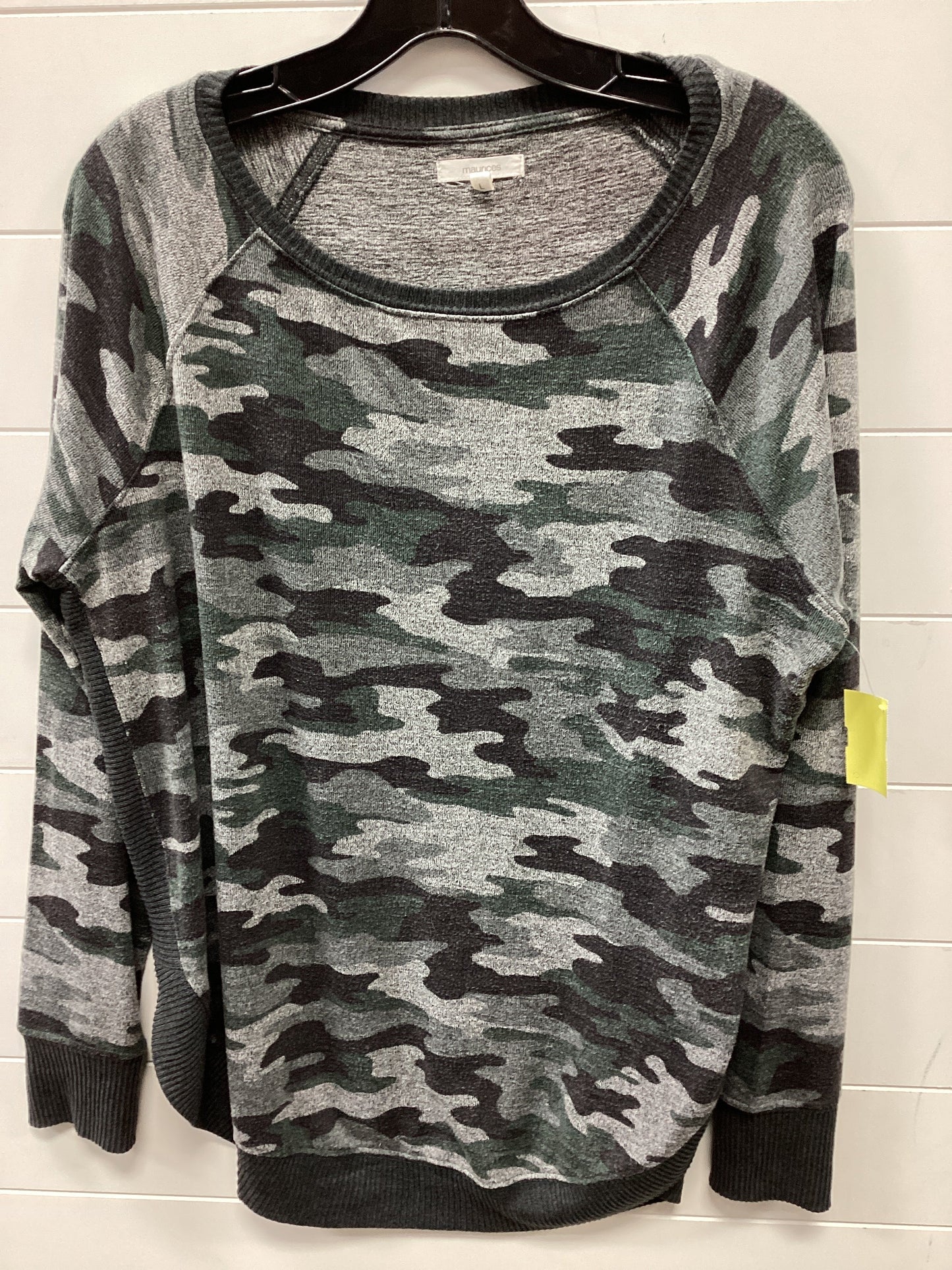 Top Ls By Maurices In Camouflage Print, Size:L