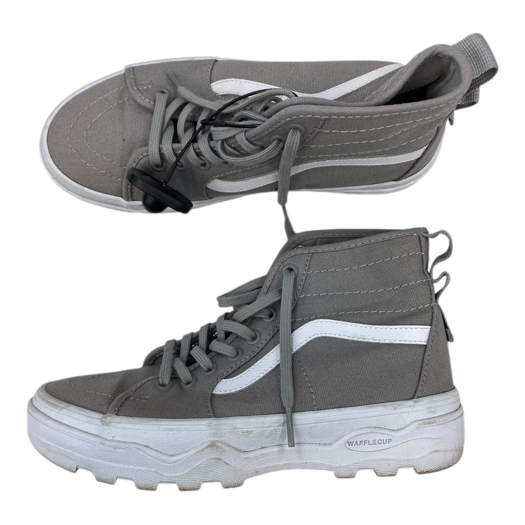 Shoes Athletic By Vans In Grey, Size:7.5