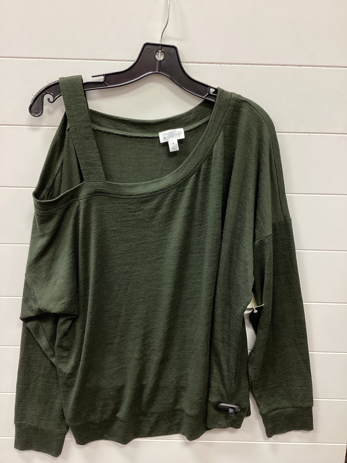 Top Ls By Market & Spruce In Green, Size:2X