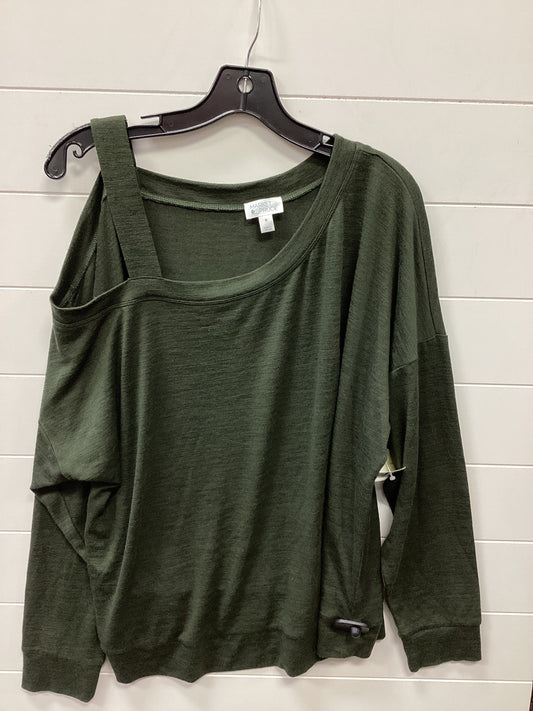 Top Ls By Market & Spruce In Green, Size:2X