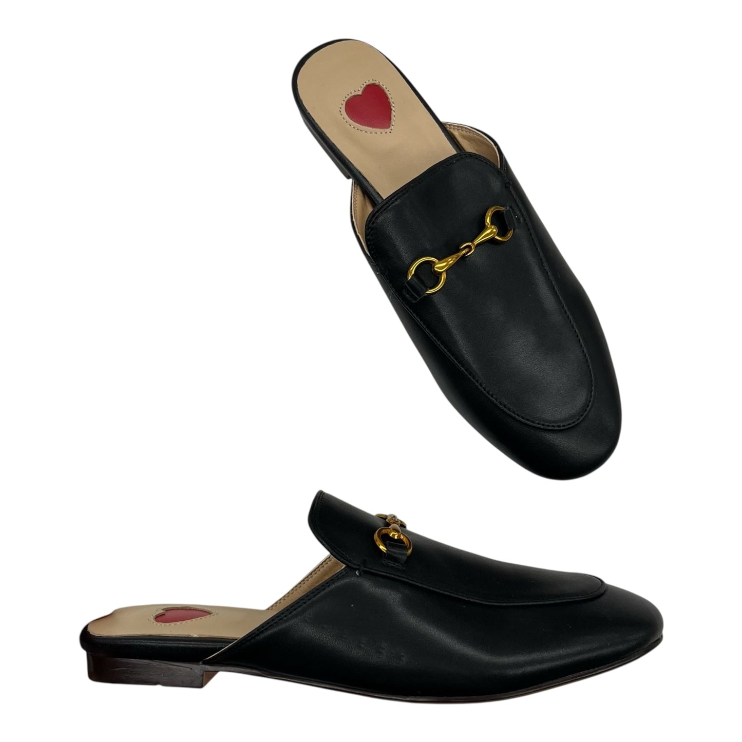 Shoes Flats By Clothes Mentor In Black, Size:8.5