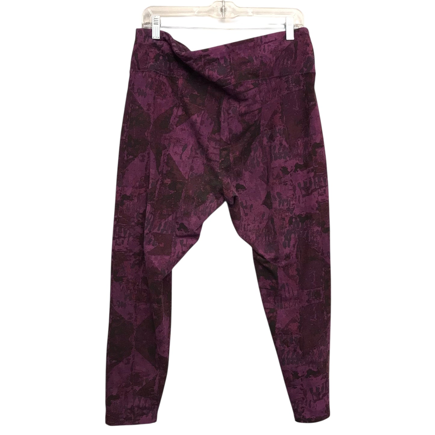 Pants Leggings By Soft Surroundings In Purple, Size:16