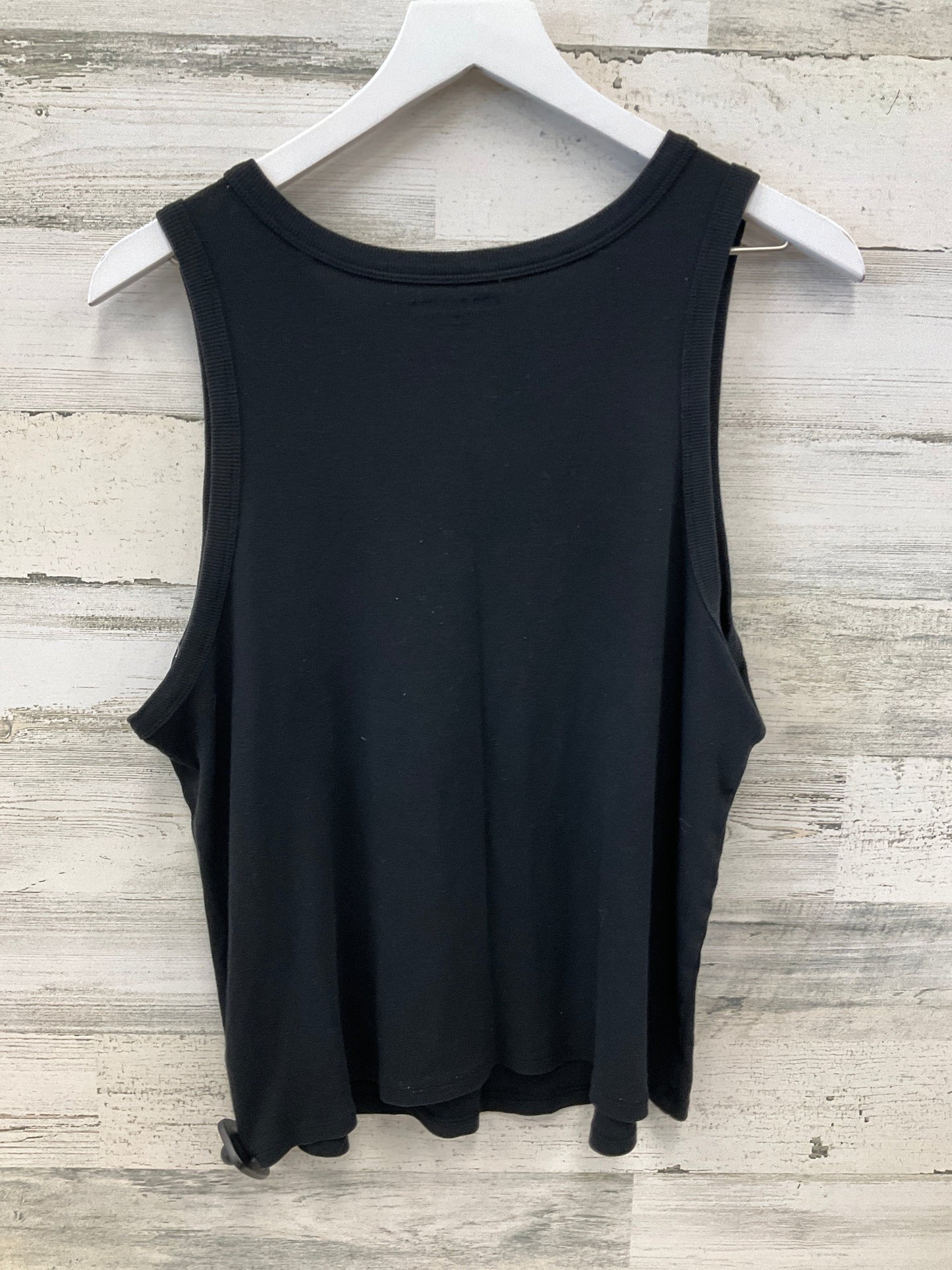 Tank Top By Joe Fresh In Black, Size:1X