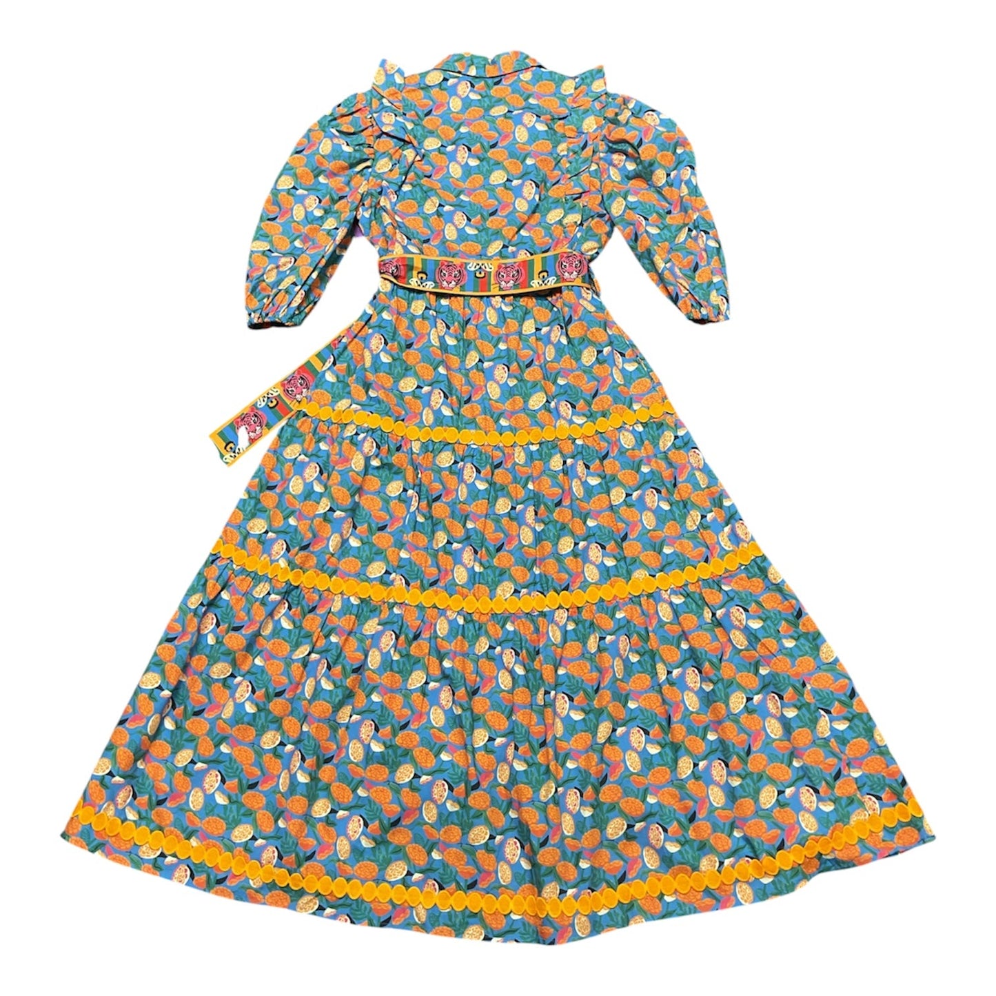 Dress Casual Maxi By Cma In Blue & Orange, Size:Xs