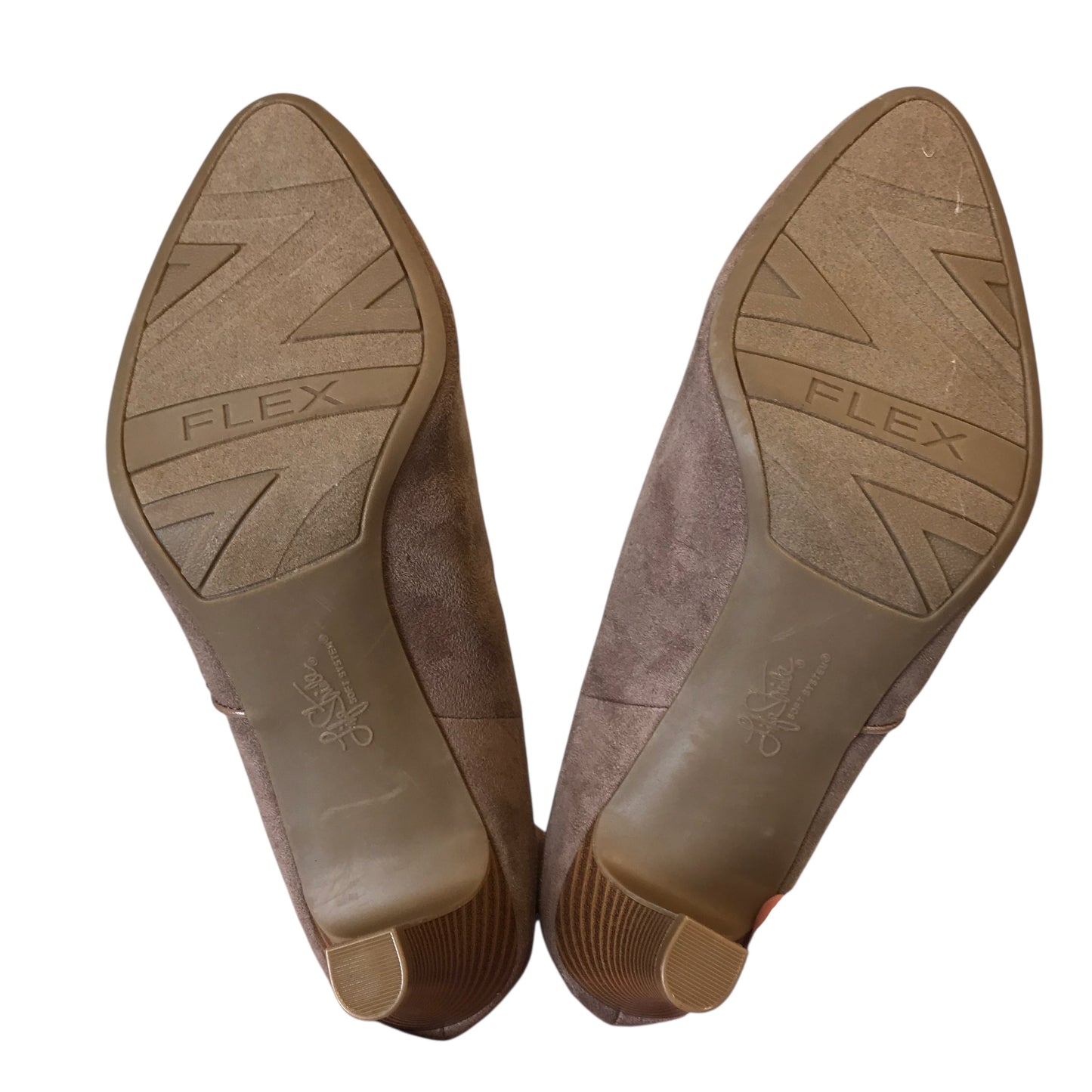 BOOTS ANKLE HEELS by LIFE STRIDE in BEIGE, Size:9.5