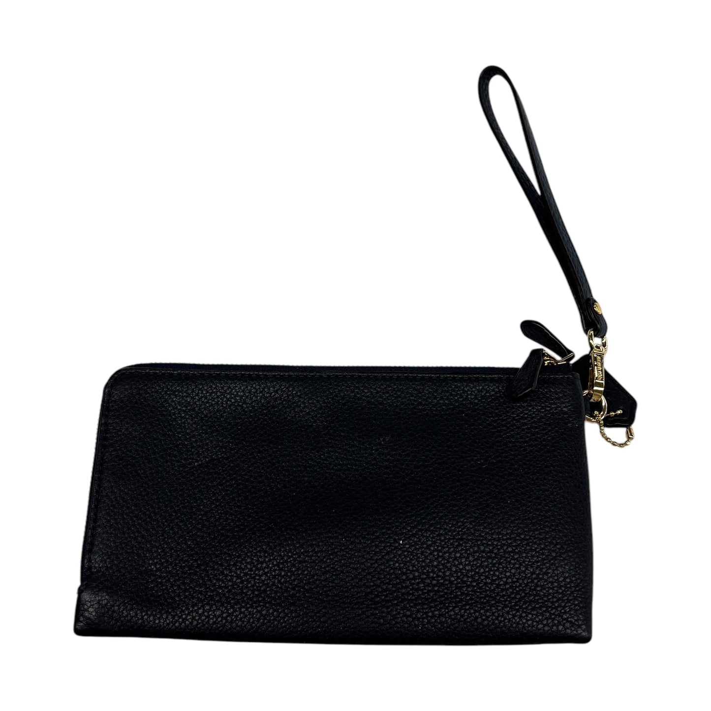 Wristlet Designer By Coach In Navy, Size:Large