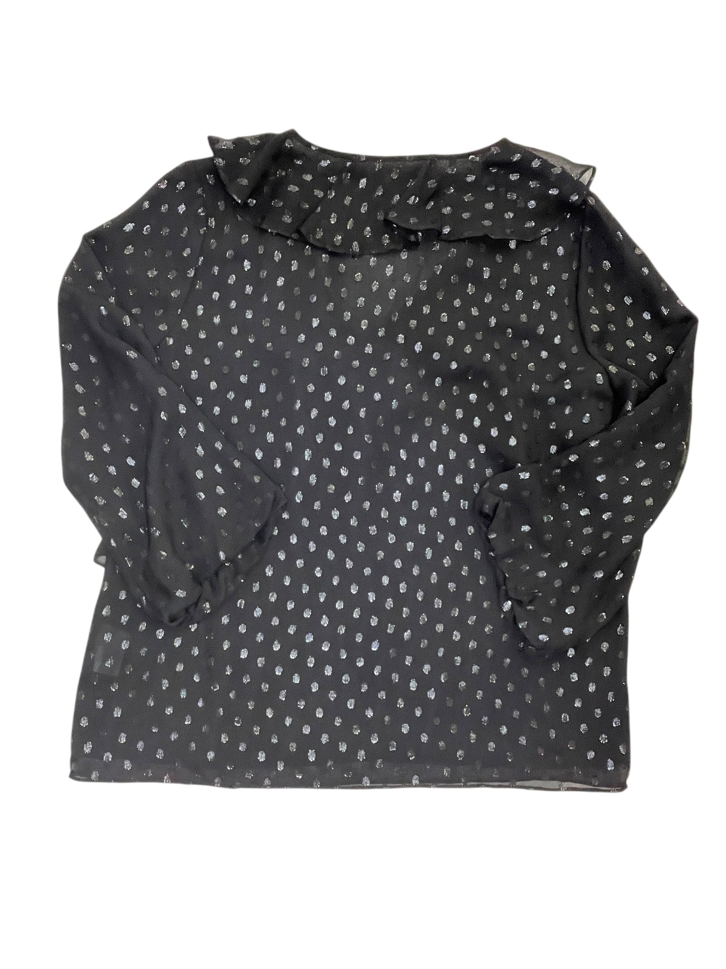 Blouse Designer By Lilly Pulitzer In Black, Size:S