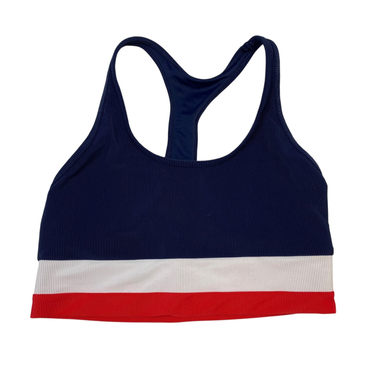 Athletic Pants 2Pc By Beach Riot In Blue & Red & White, Size:L