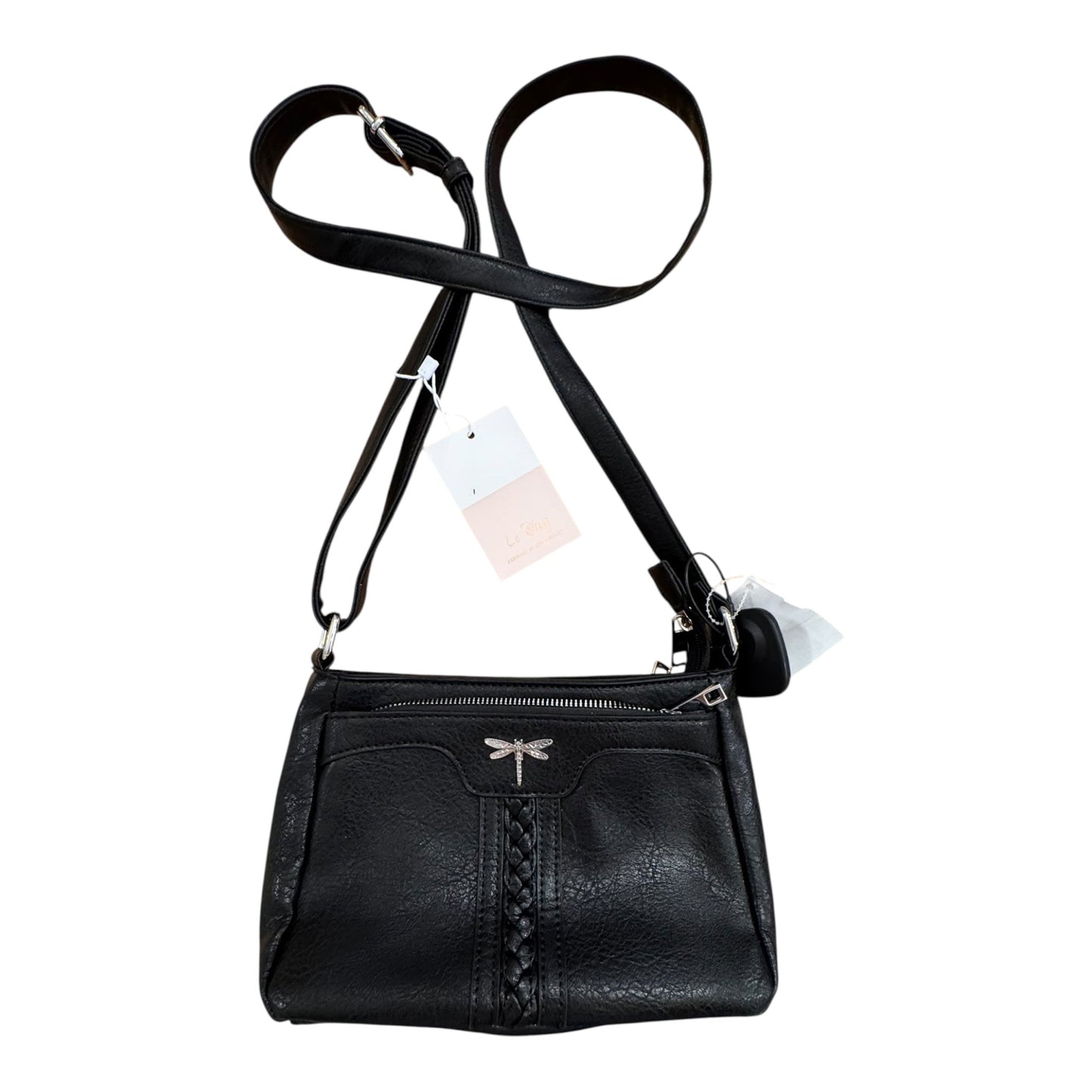 Handbag By LE BAG In Black, Size:Small