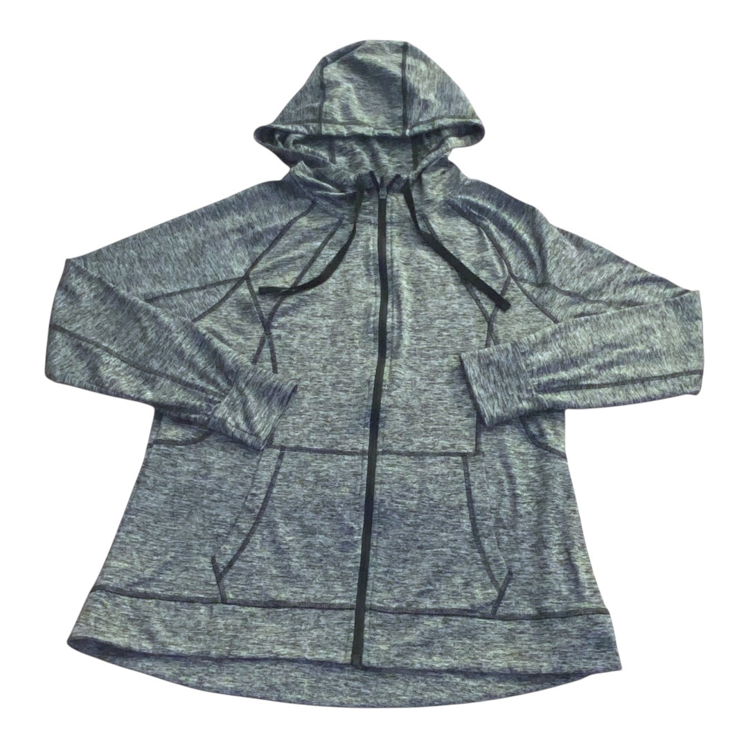 Athletic Jacket By Champion In Grey, Size:Xl