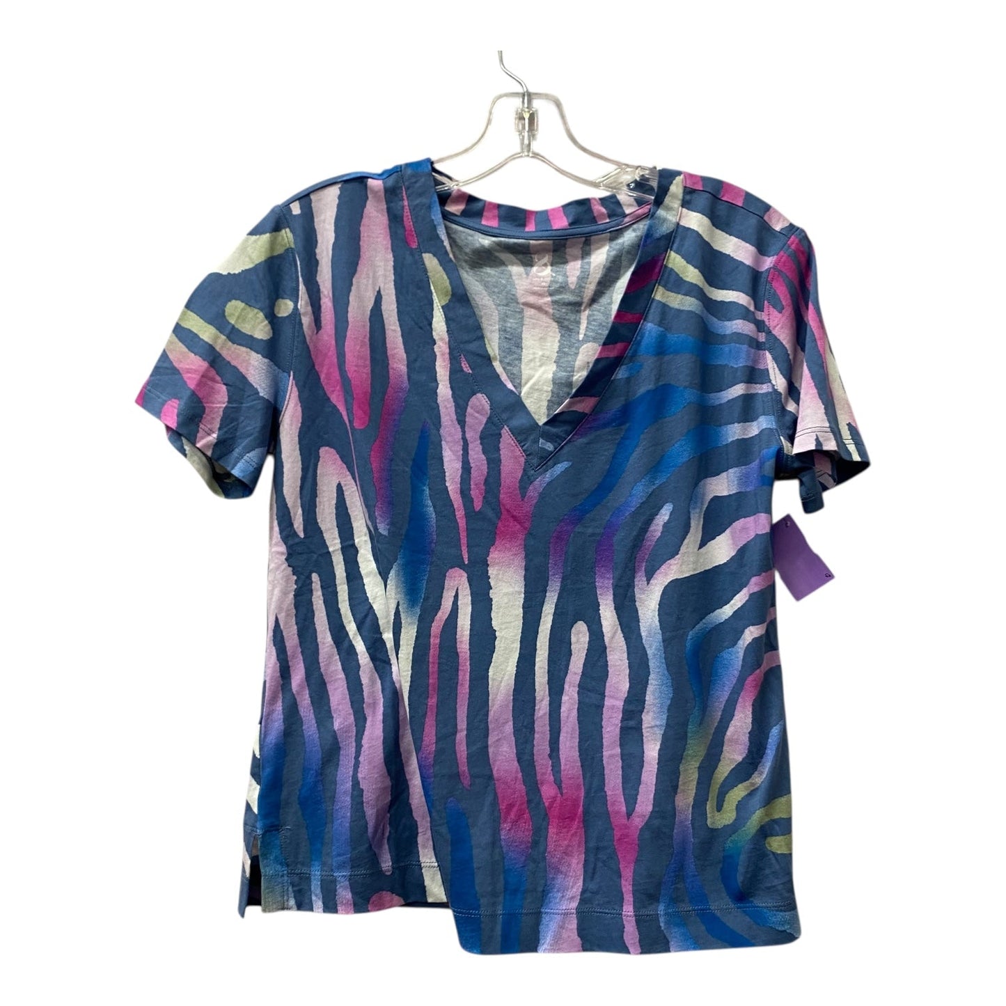 Top Ss By Lou And Grey In Pink & Purple, Size:Xs