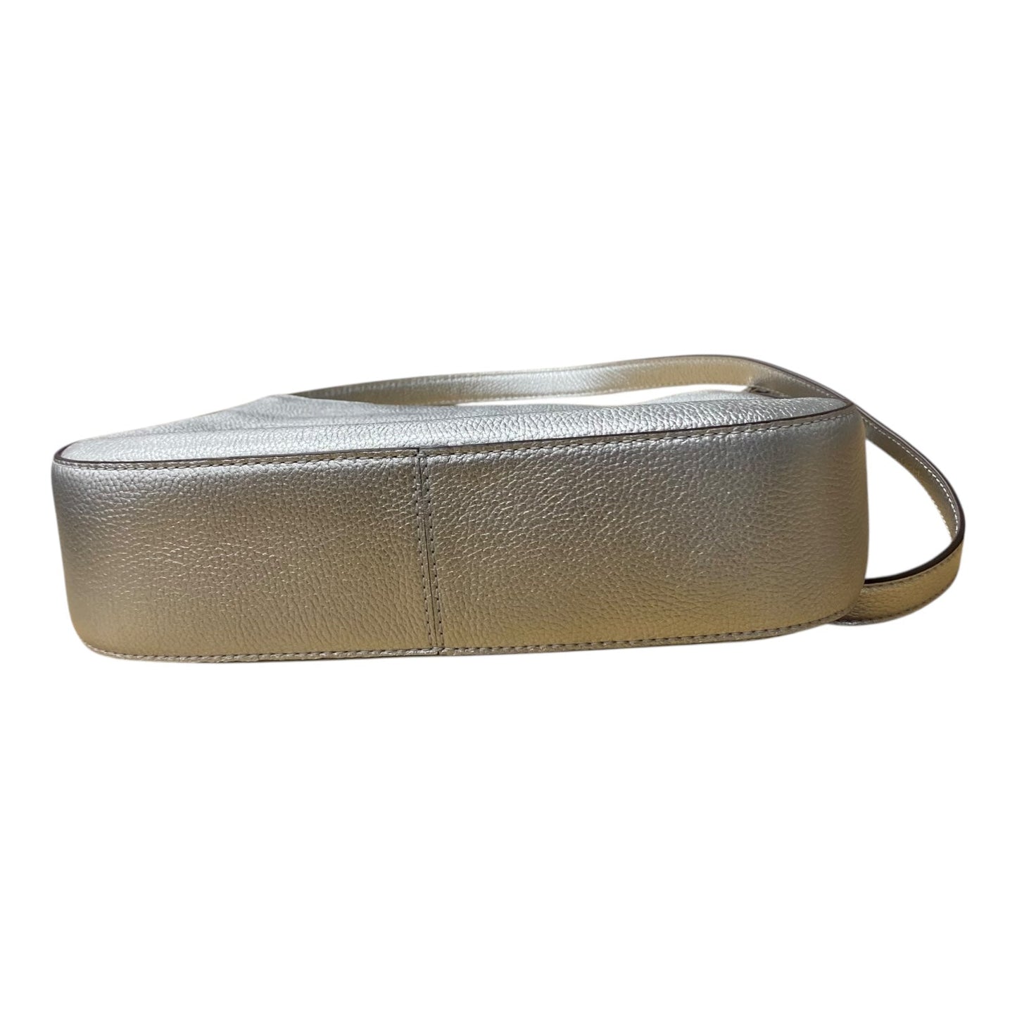 Crossbody Designer By Michael Kors In Silver, Size:Medium