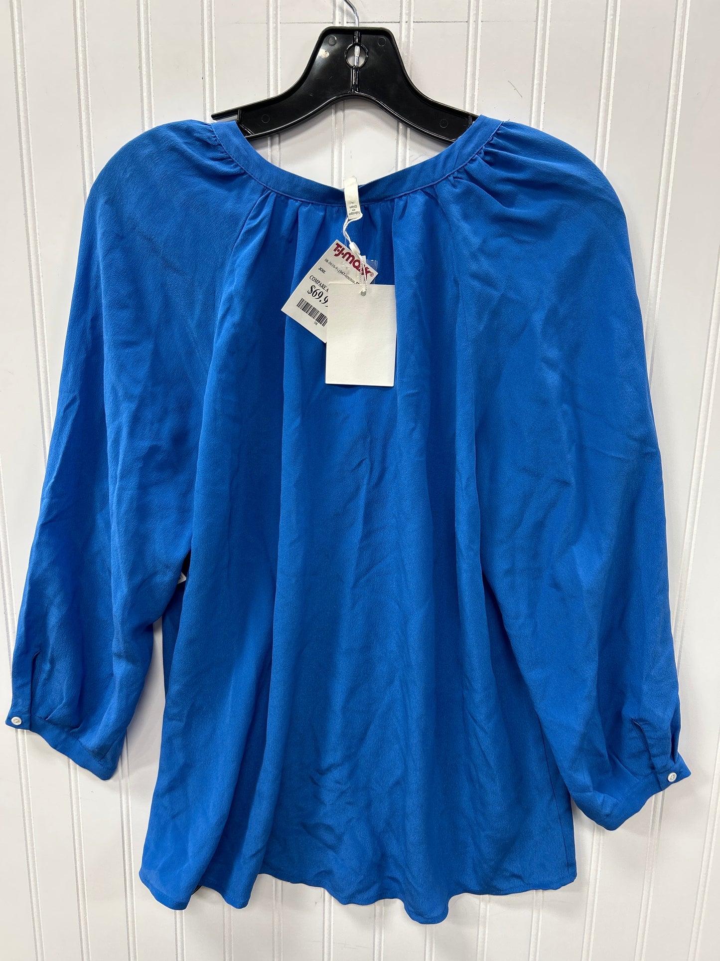 Blouse Ls By Joie In Blue, Size:S