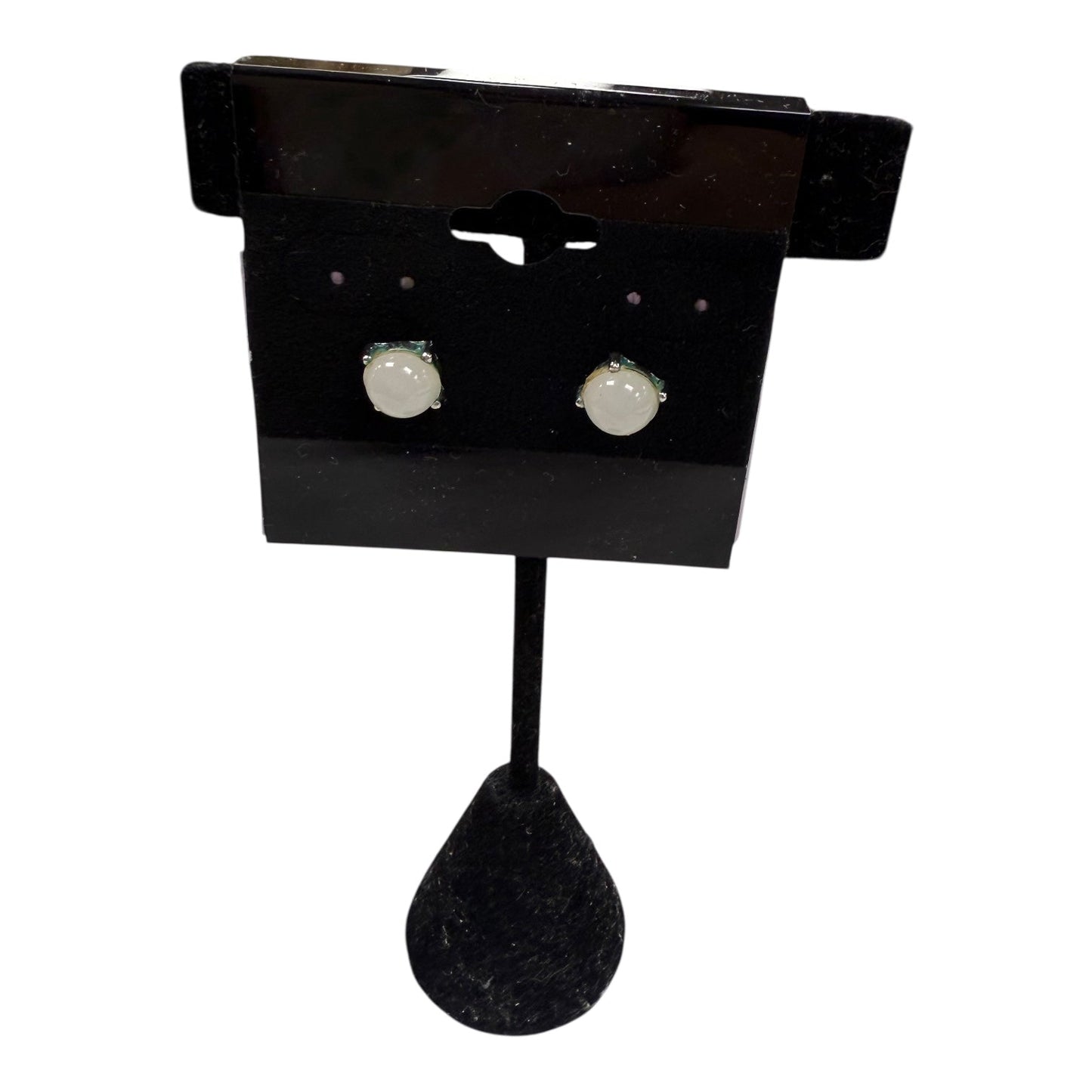 Earrings Stud In White