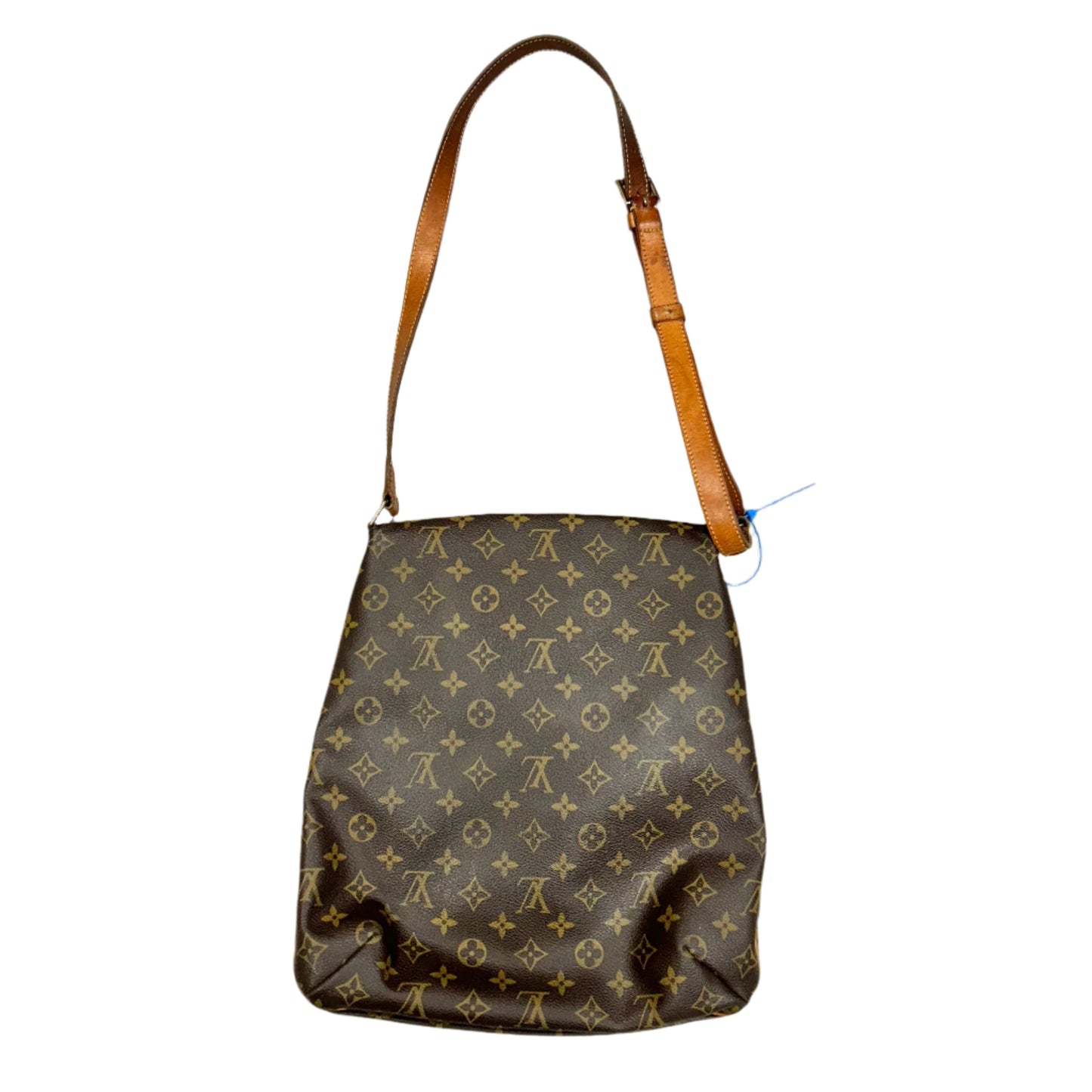 Crossbody Luxury Designer by Louis Vuitton In Brown & Cream, Size: Large