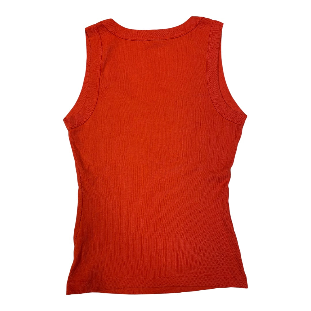 Top Sleeveless By Michael Stars In Orange, Size:S